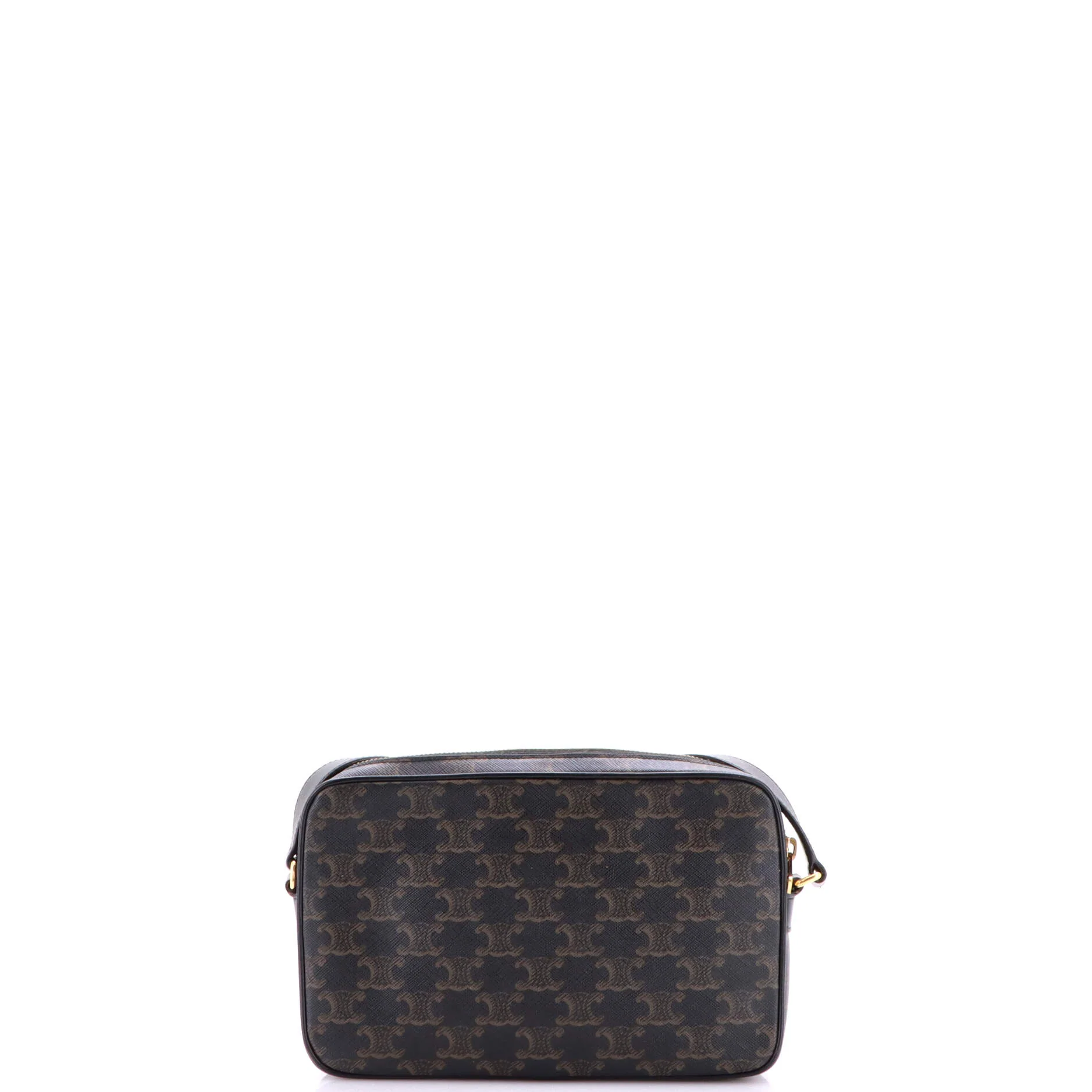 Logo Messenger Bag Triomphe Coated Canvas Medium - Image 3