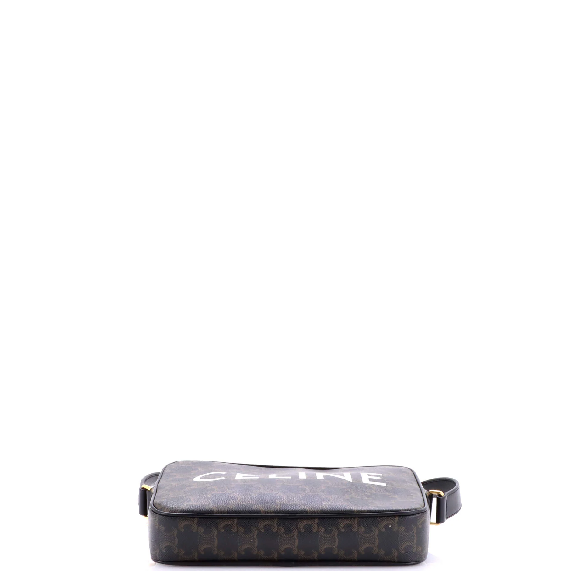 Logo Messenger Bag Triomphe Coated Canvas Medium - Image 4