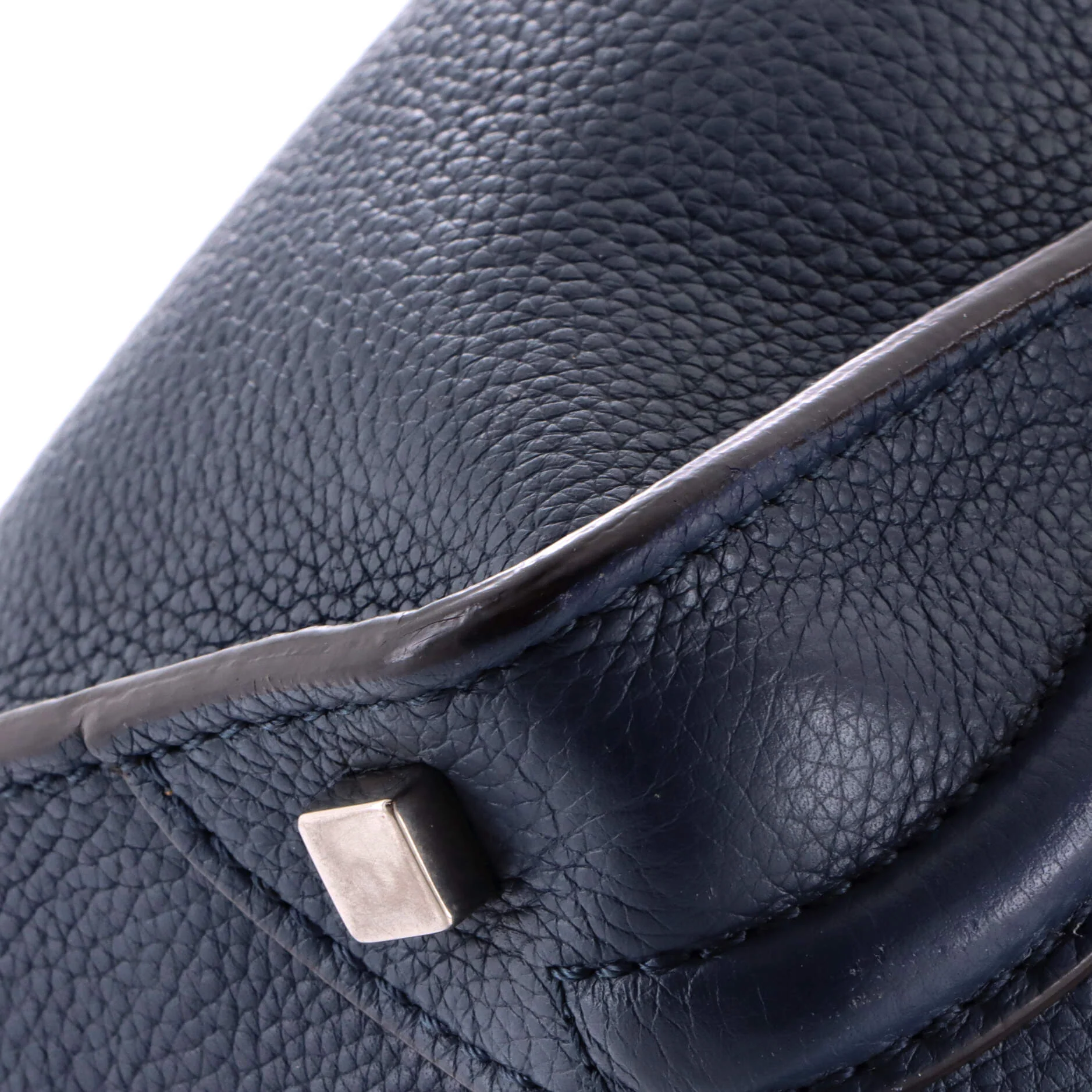 Luggage Bag Grainy Leather Micro - Image 6