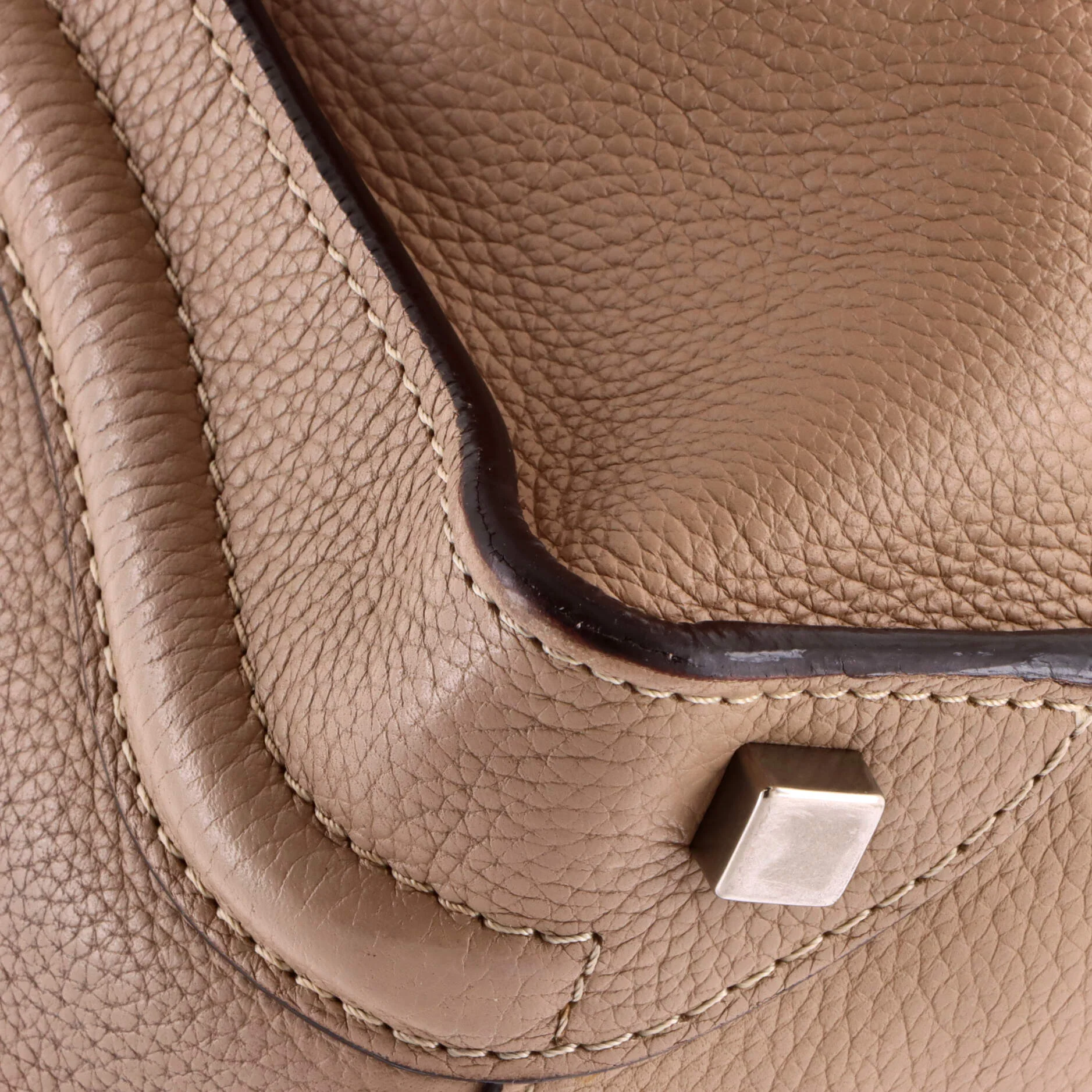 Luggage Bag Grainy Leather Micro - Image 7