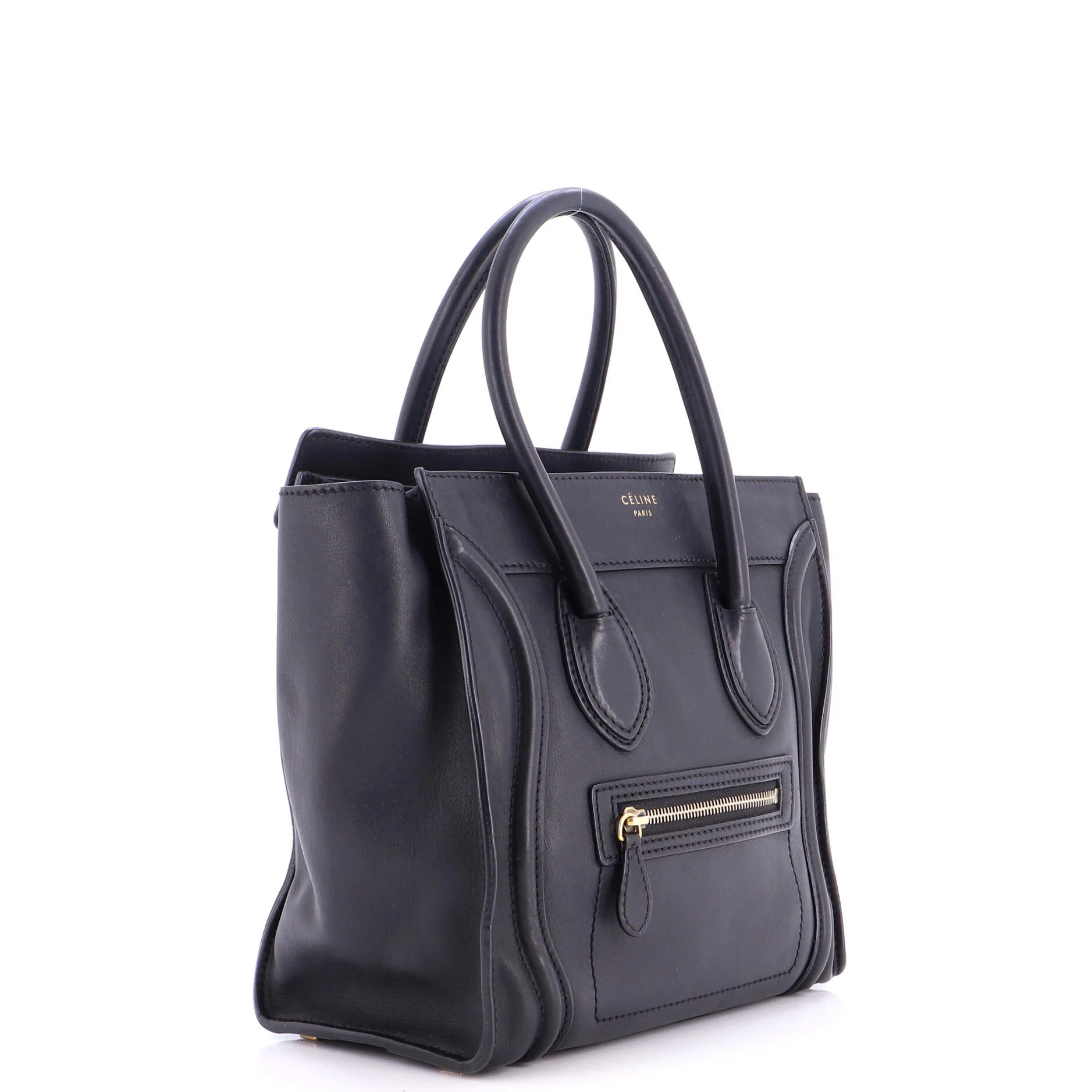 Luggage Bag Smooth Leather Micro - Image 2