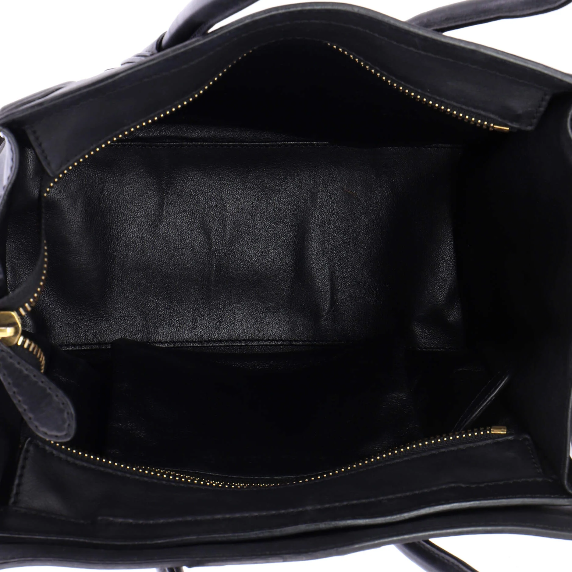 Luggage Bag Smooth Leather Micro - Image 5
