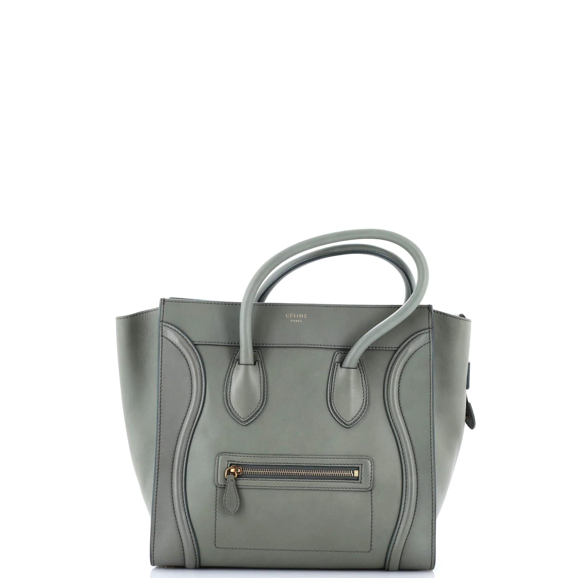 Luggage Bag Smooth Leather Mini