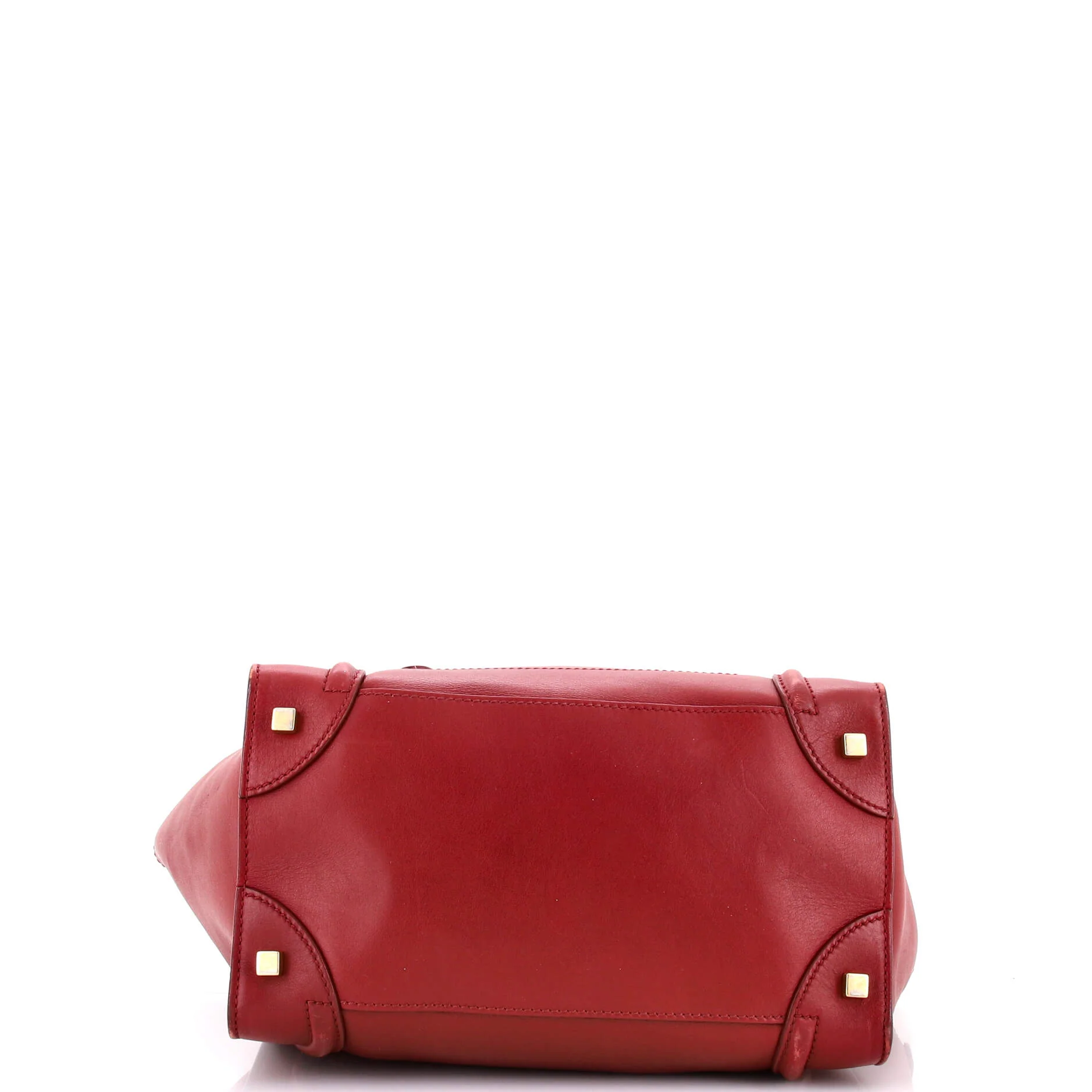 Luggage Bag Smooth Leather Mini - Image 4