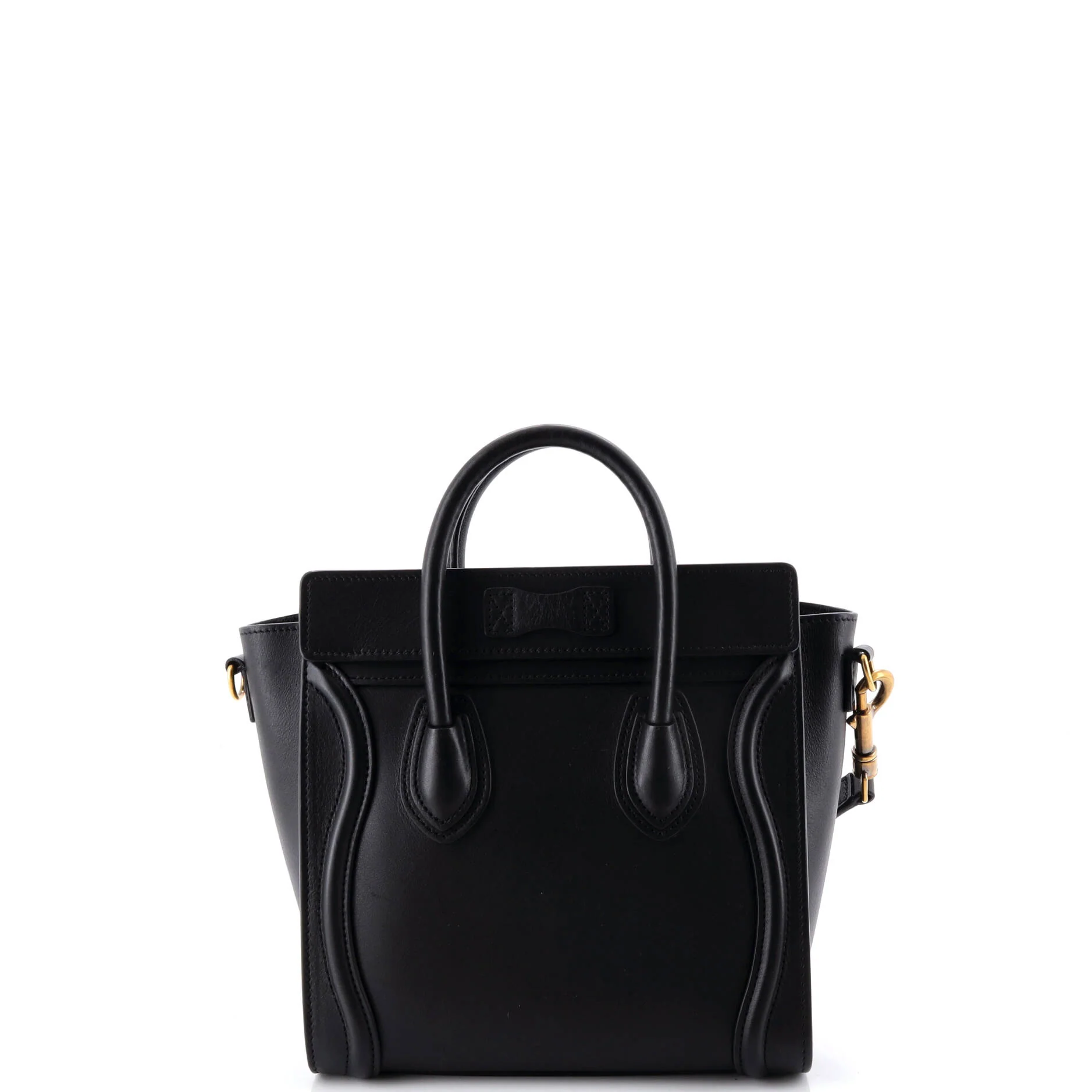 Luggage Bag Smooth Leather Nano - Image 3