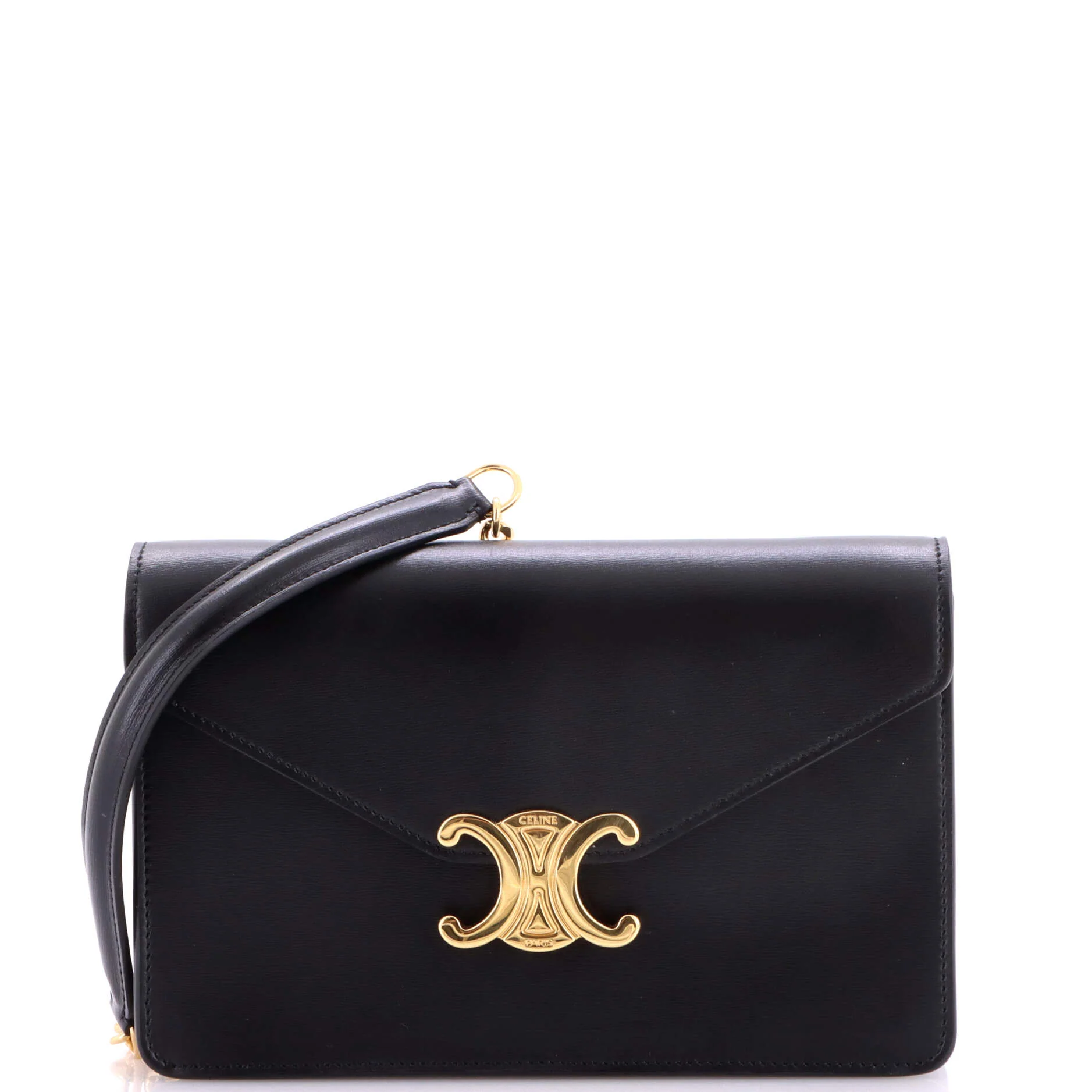 Margo Triomphe Wallet on Chain Leather