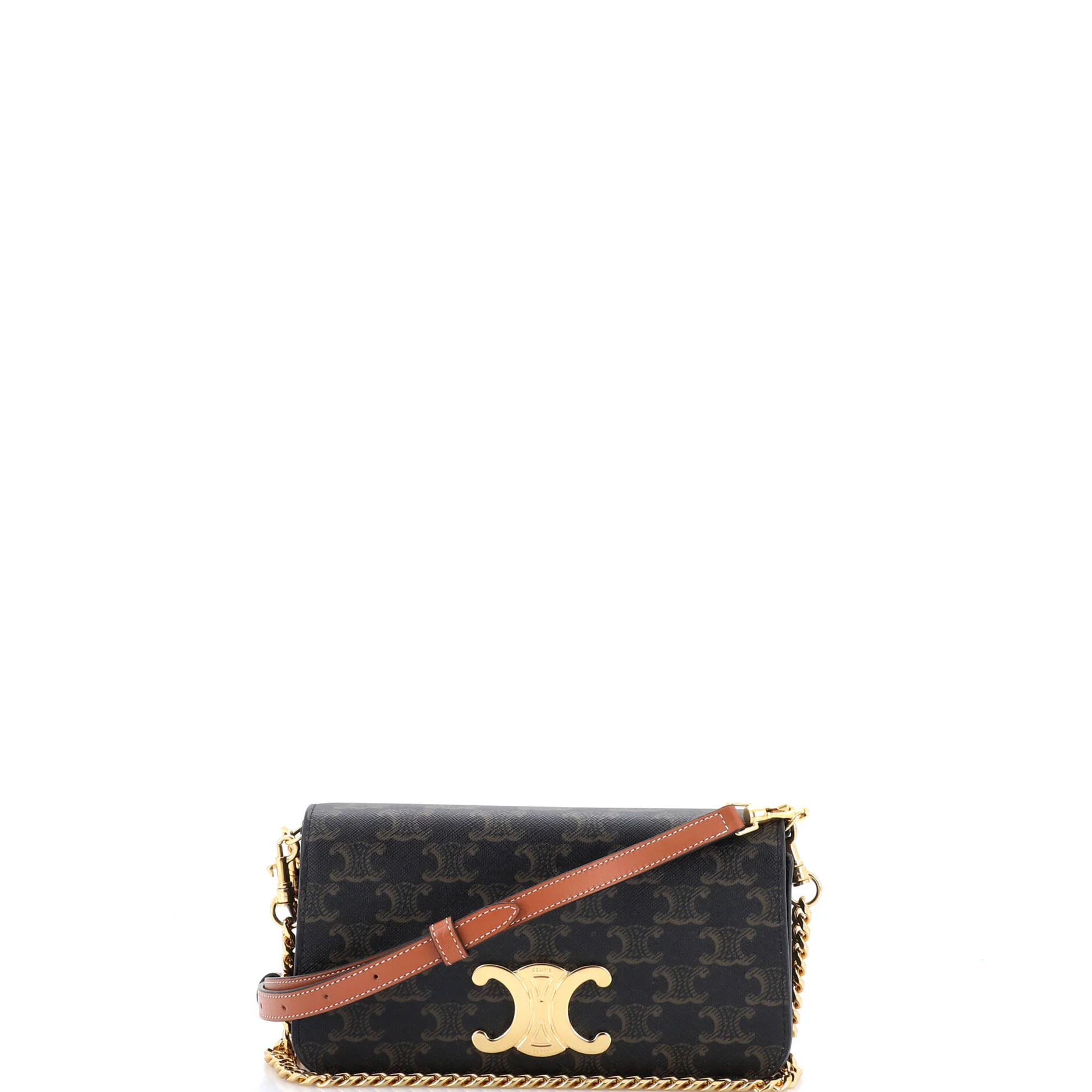 Multipochette Flap Bag Triomphe Coated Canvas