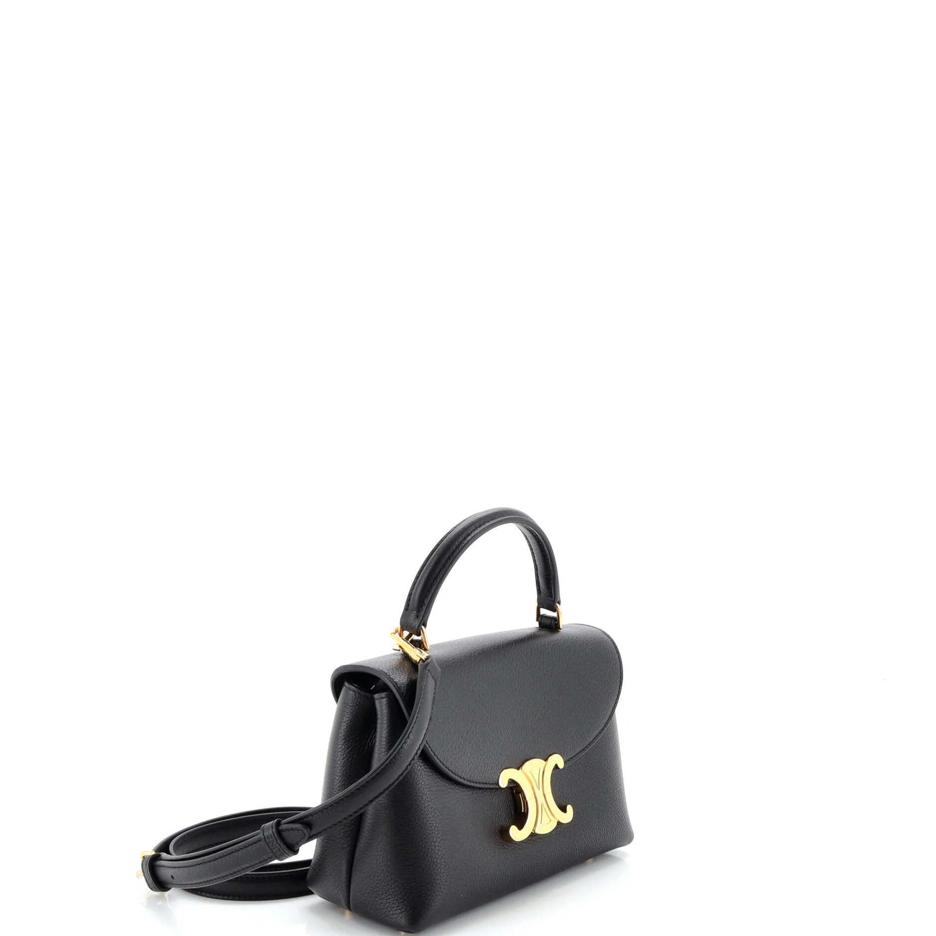 Nino Top Handle Bag Leather Teen - Image 2