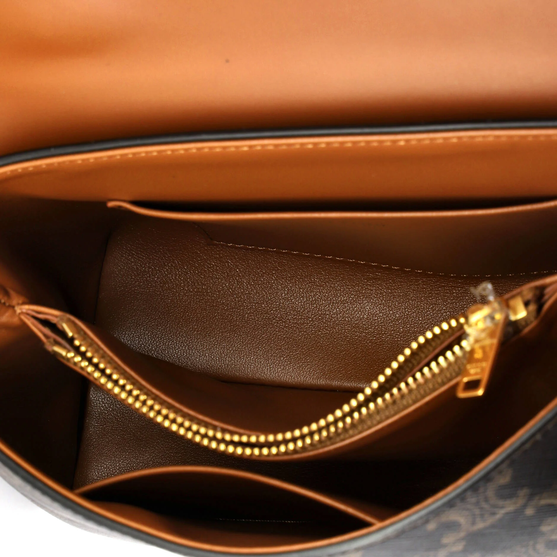 Nino Top Handle Bag Triomphe Coated Canvas Teen - Image 5