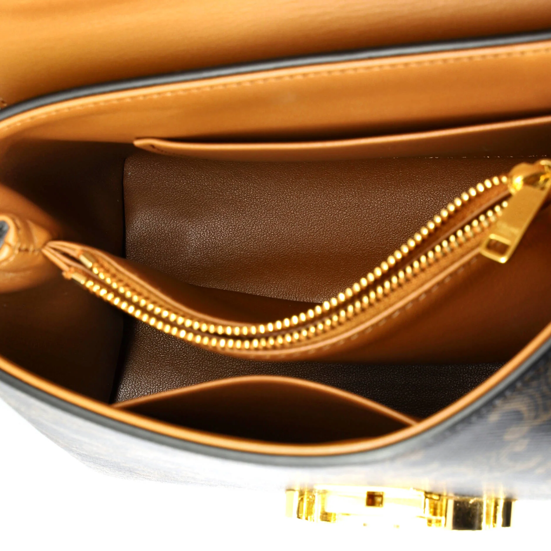 Nino Top Handle Bag Triomphe Coated Canvas Teen - Image 5