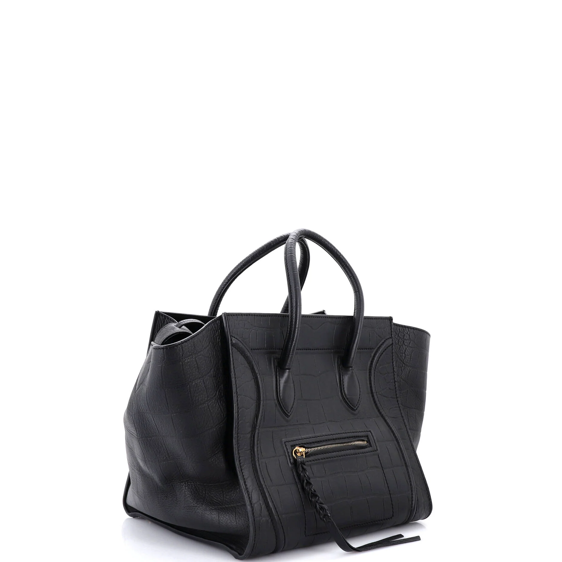 Phantom Bag Crocodile Embossed Leather Medium - Image 2