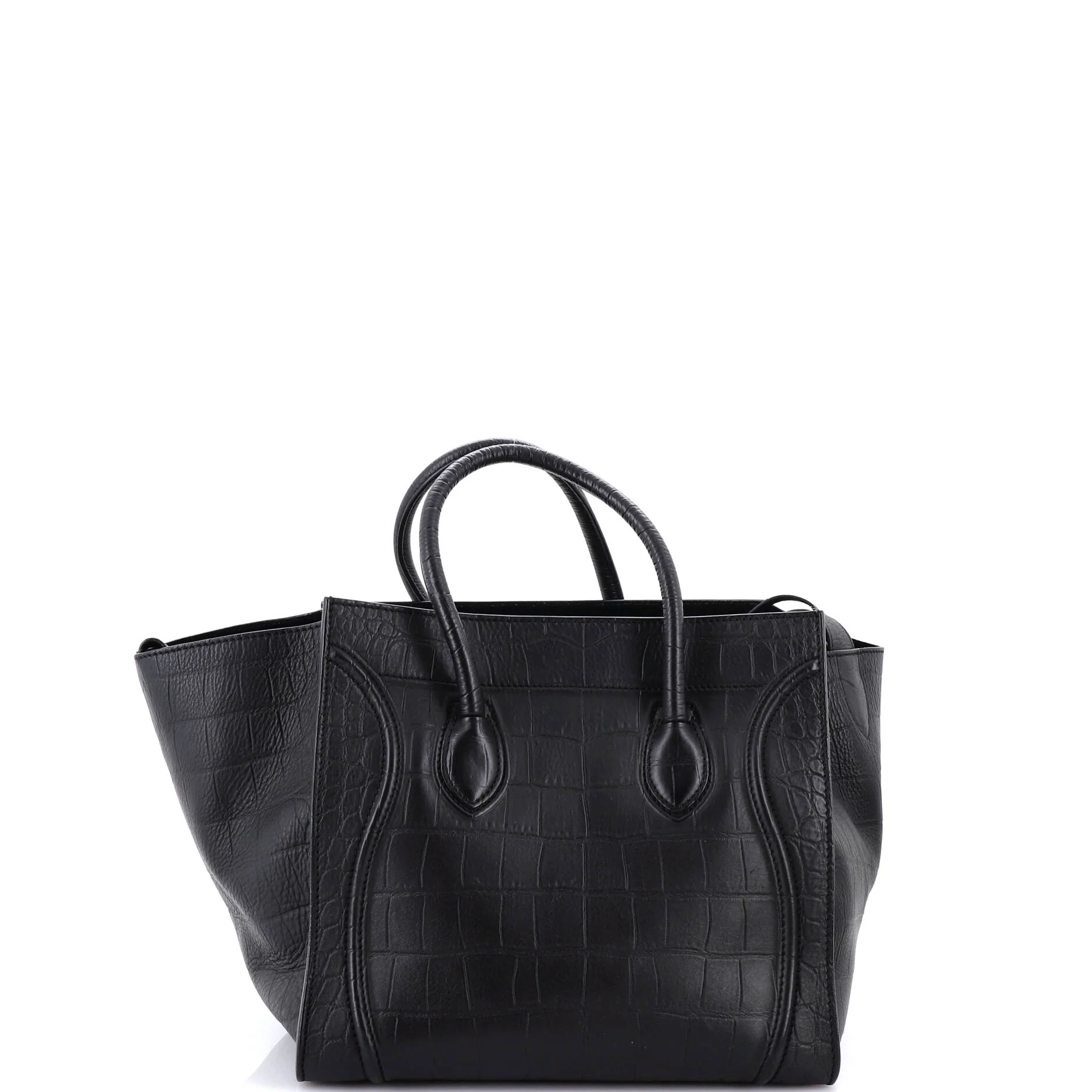 Phantom Bag Crocodile Embossed Leather Medium - Image 3