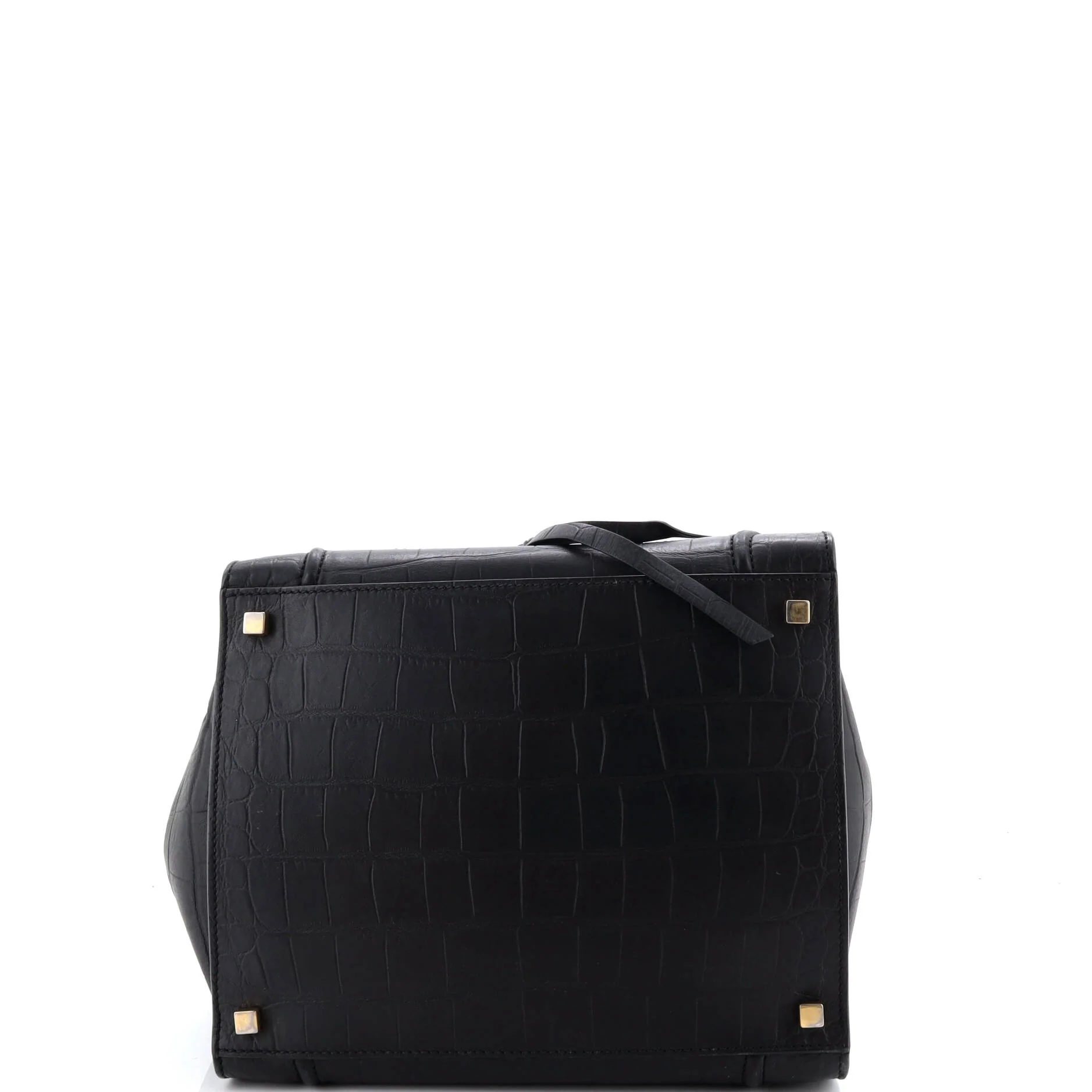 Phantom Bag Crocodile Embossed Leather Medium - Image 4