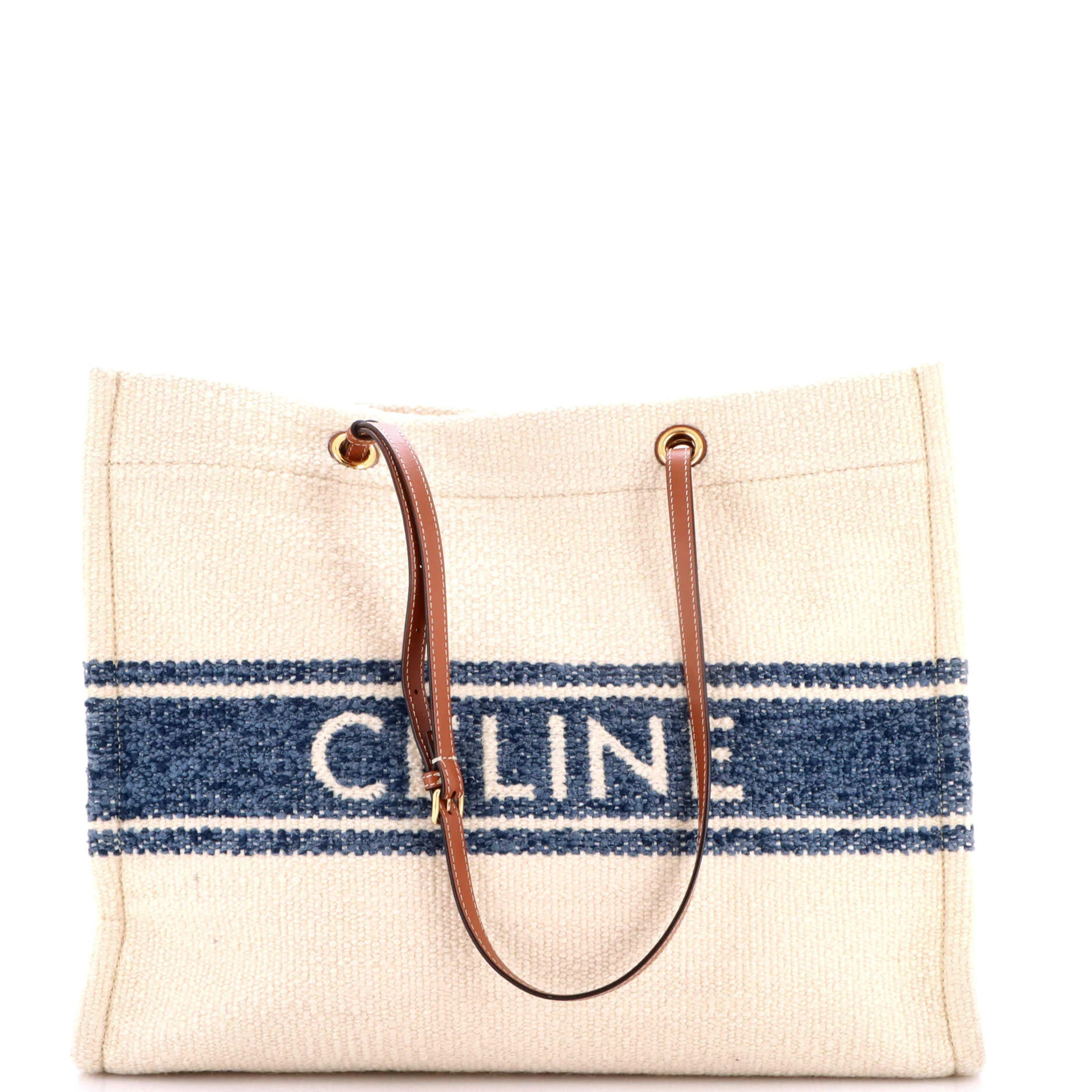 Plein Soleil Squared Cabas Tote Canvas