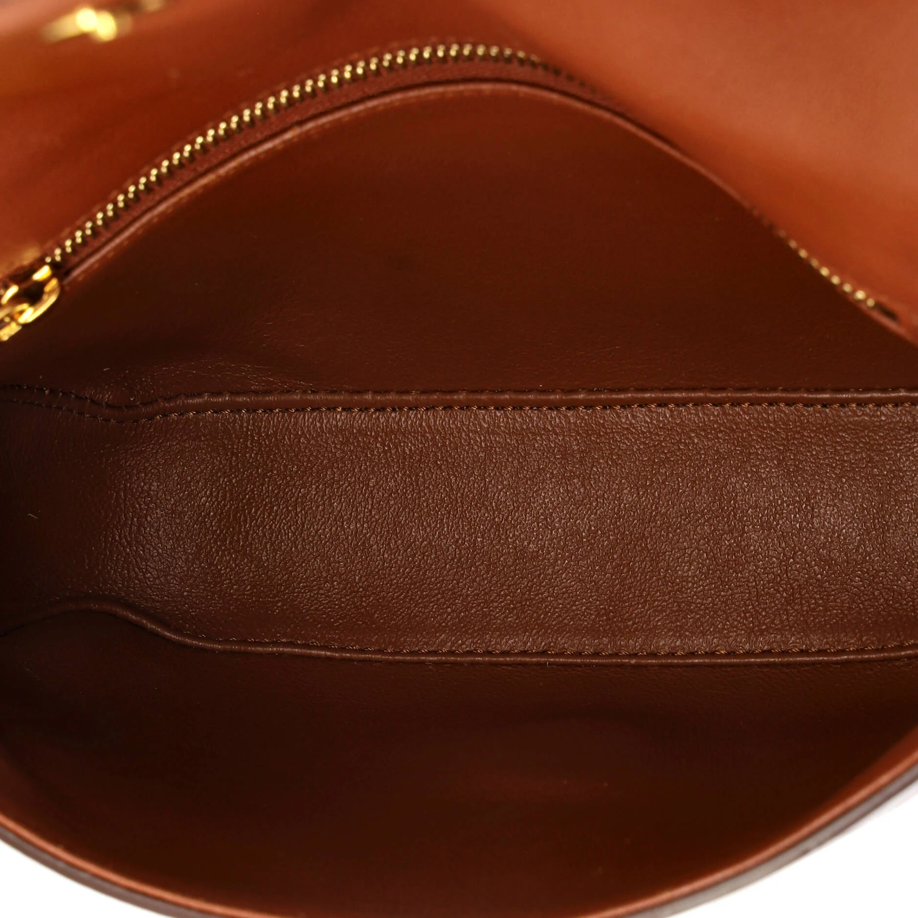 Tassels Bag Crocodile Embossed Leather Medium - Image 5