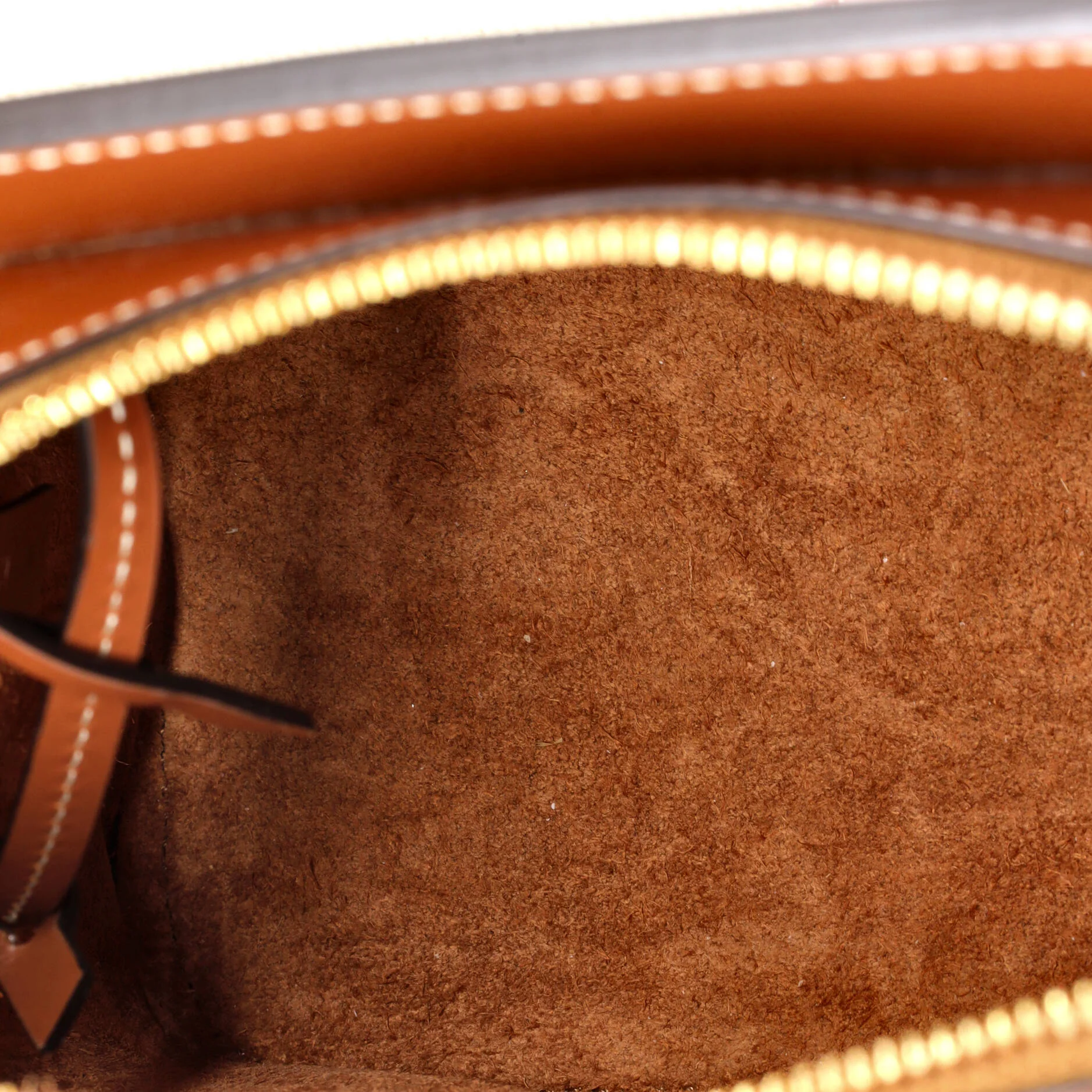 Teen Cabas De France Bag Leather and Canvas Small - Image 5