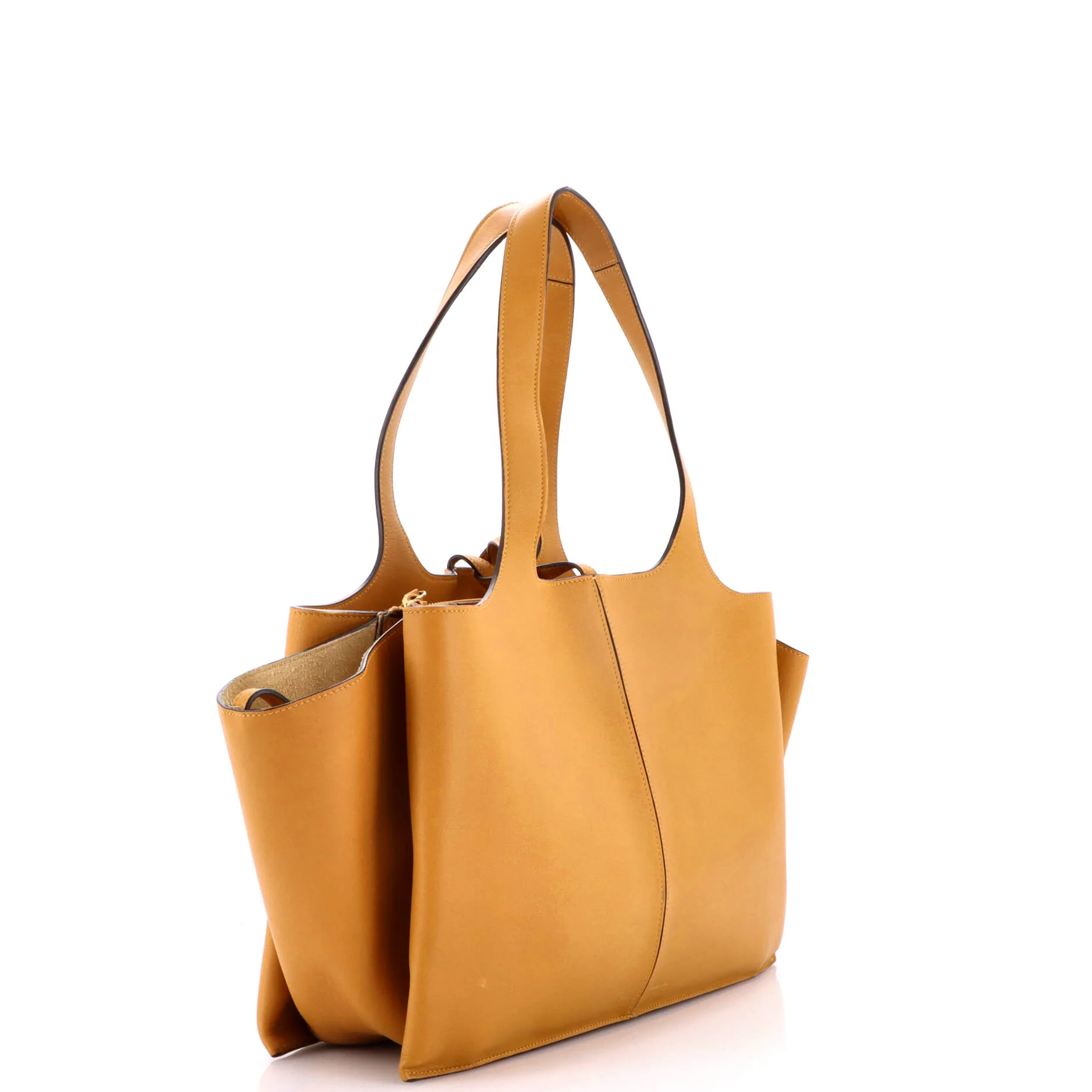 Tri-Fold Shoulder Bag Smooth Calfskin Medium - Image 2