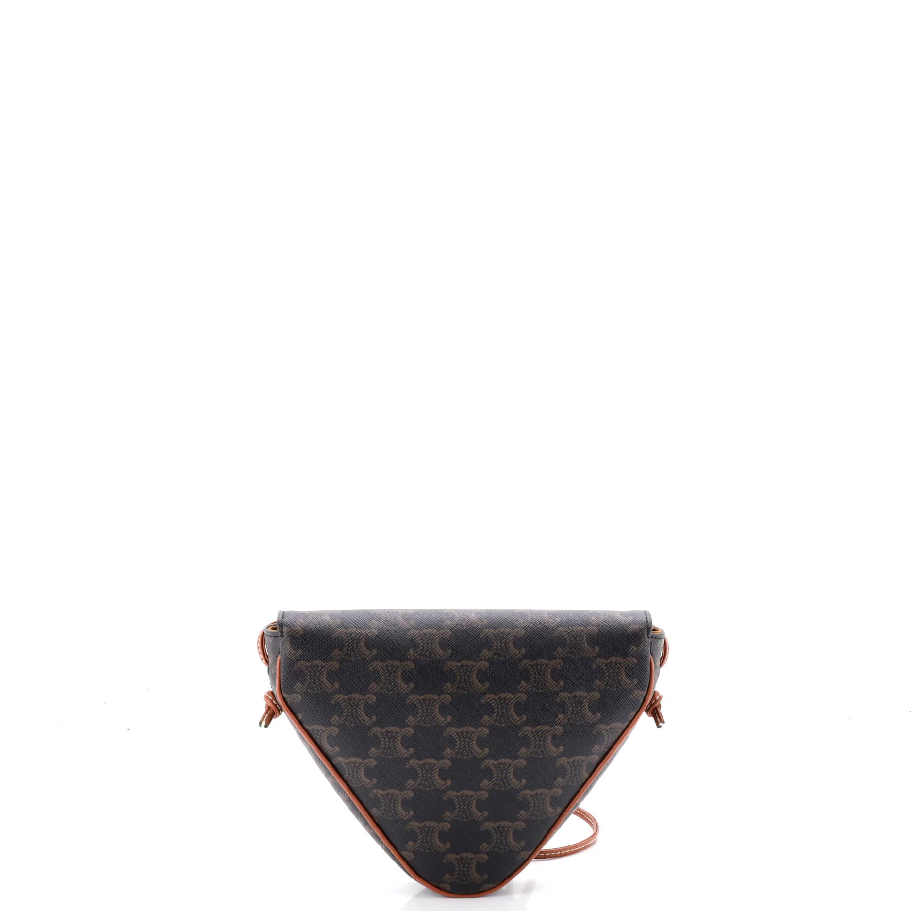 Triangle Crossbody Bag Triomphe Coated Canvas - Image 3