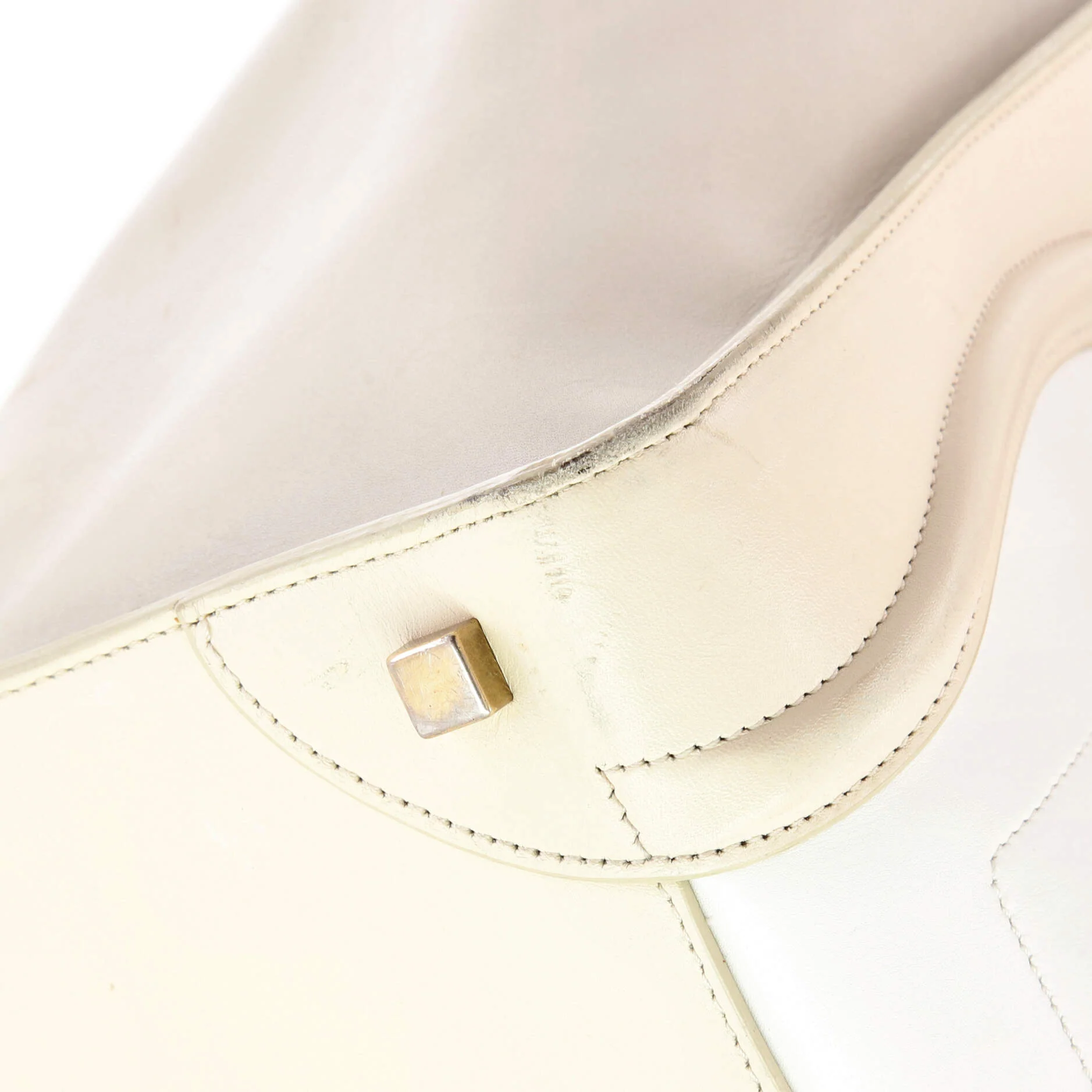 Tricolor Luggage Bag Leather Mini - Image 6