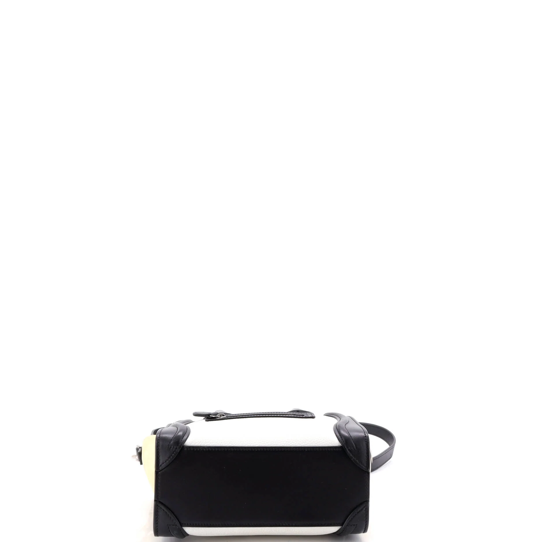 Tricolor Luggage Bag Leather Nano - Image 4