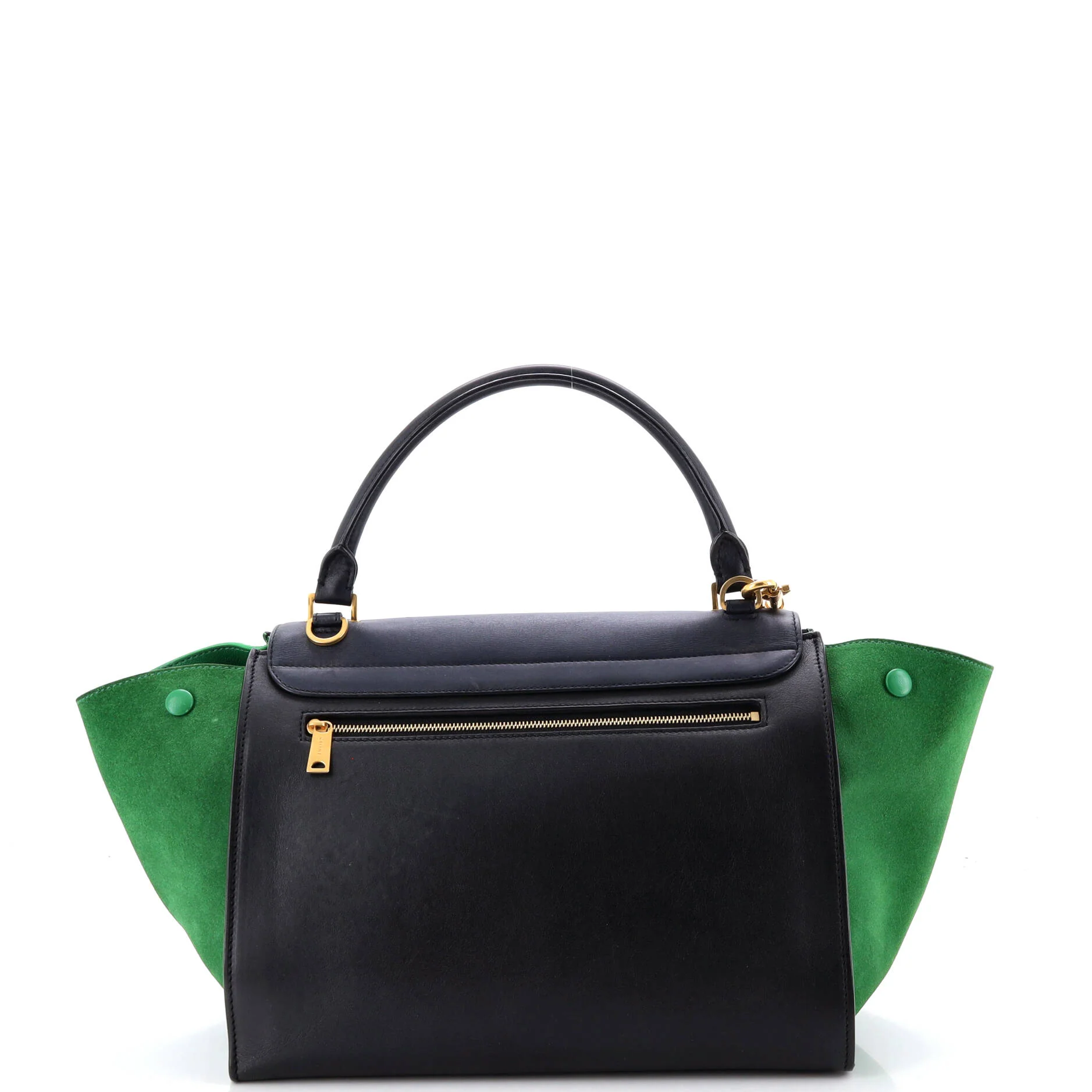 Tricolor Trapeze Bag Leather Medium - Image 3
