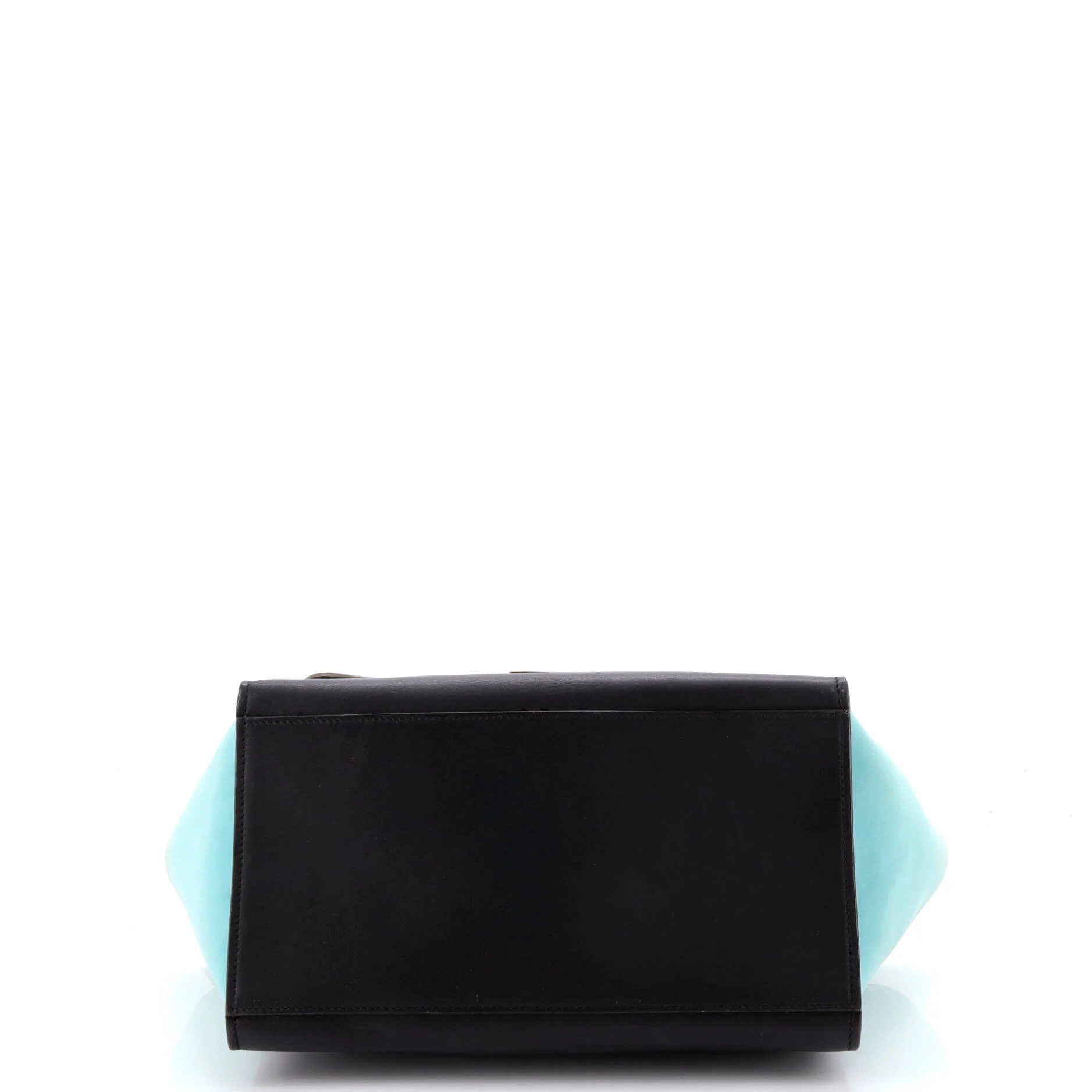 Tricolor Trapeze Bag Leather Small - Image 4