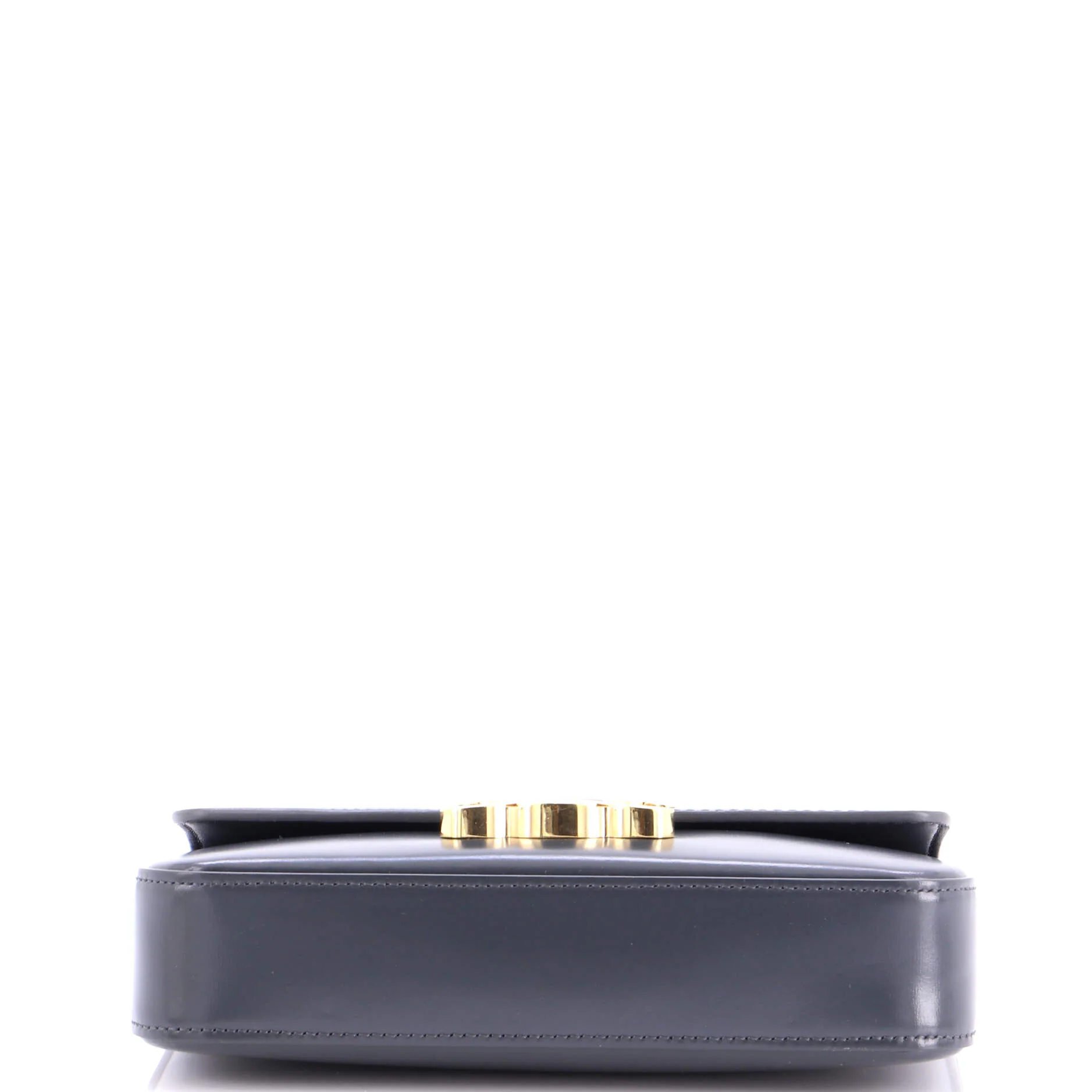 Triomphe Chain Shoulder Bag Leather Small - Image 4