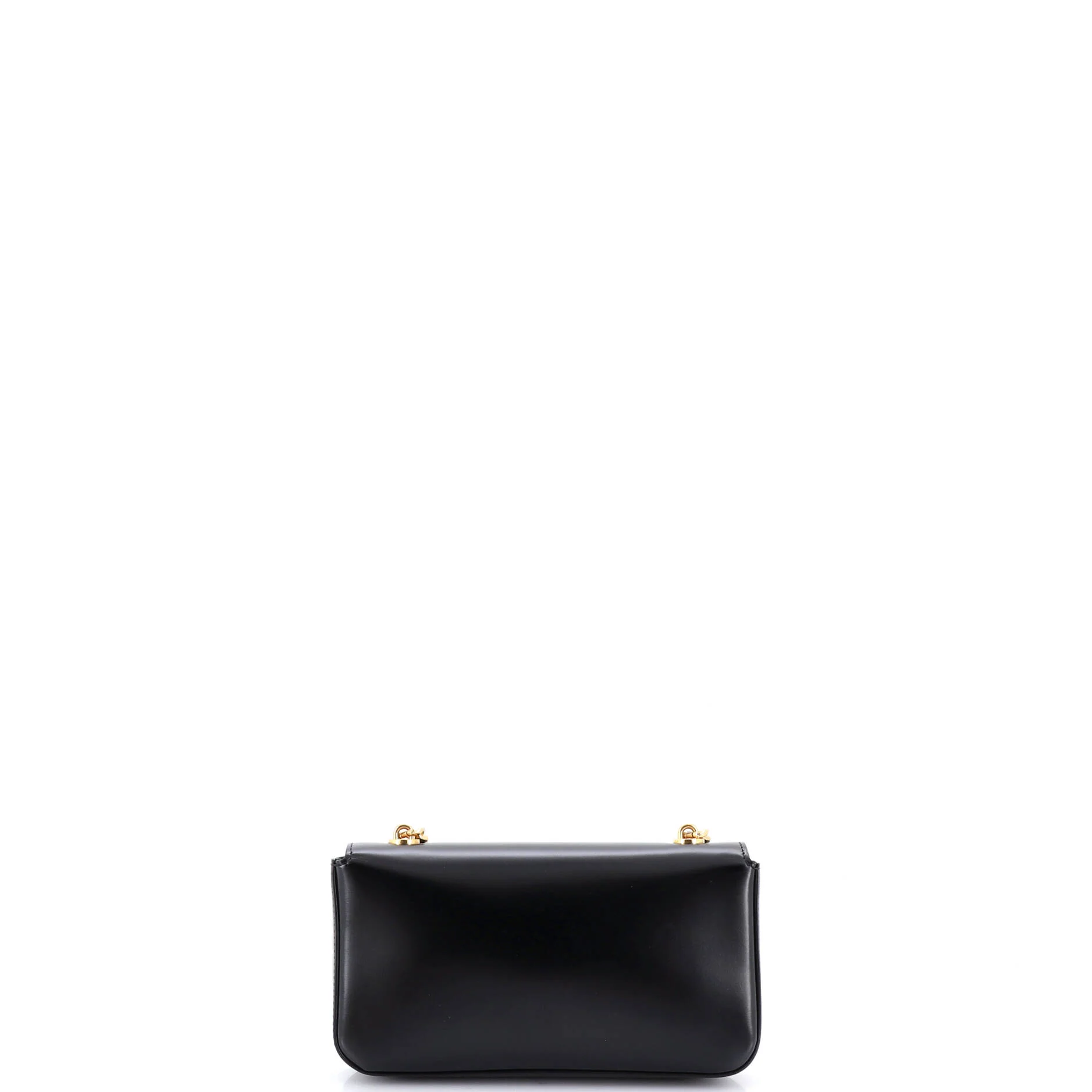 Triomphe Chain Shoulder Bag Leather Small - Image 3