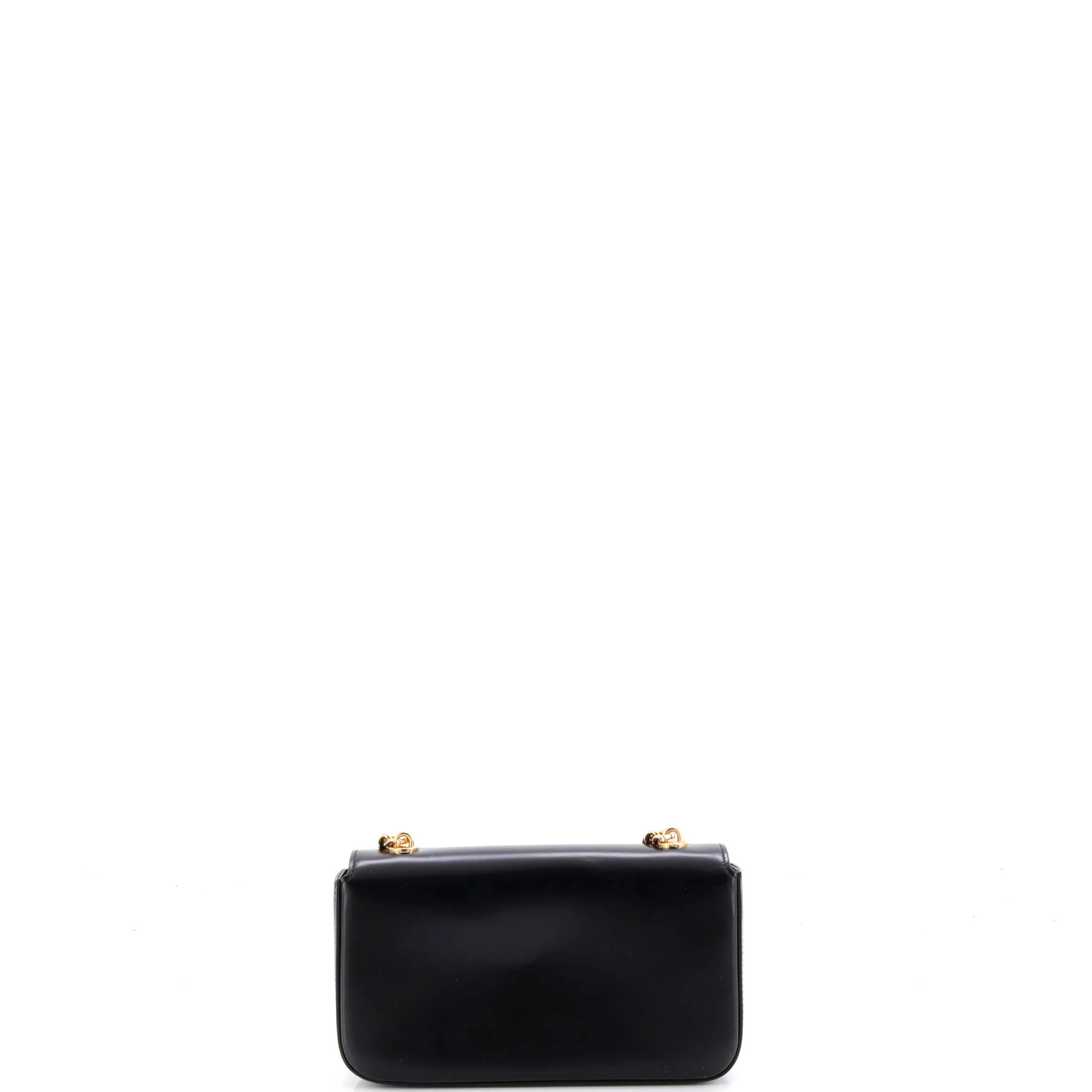 Triomphe Chain Shoulder Bag Leather Small - Image 3