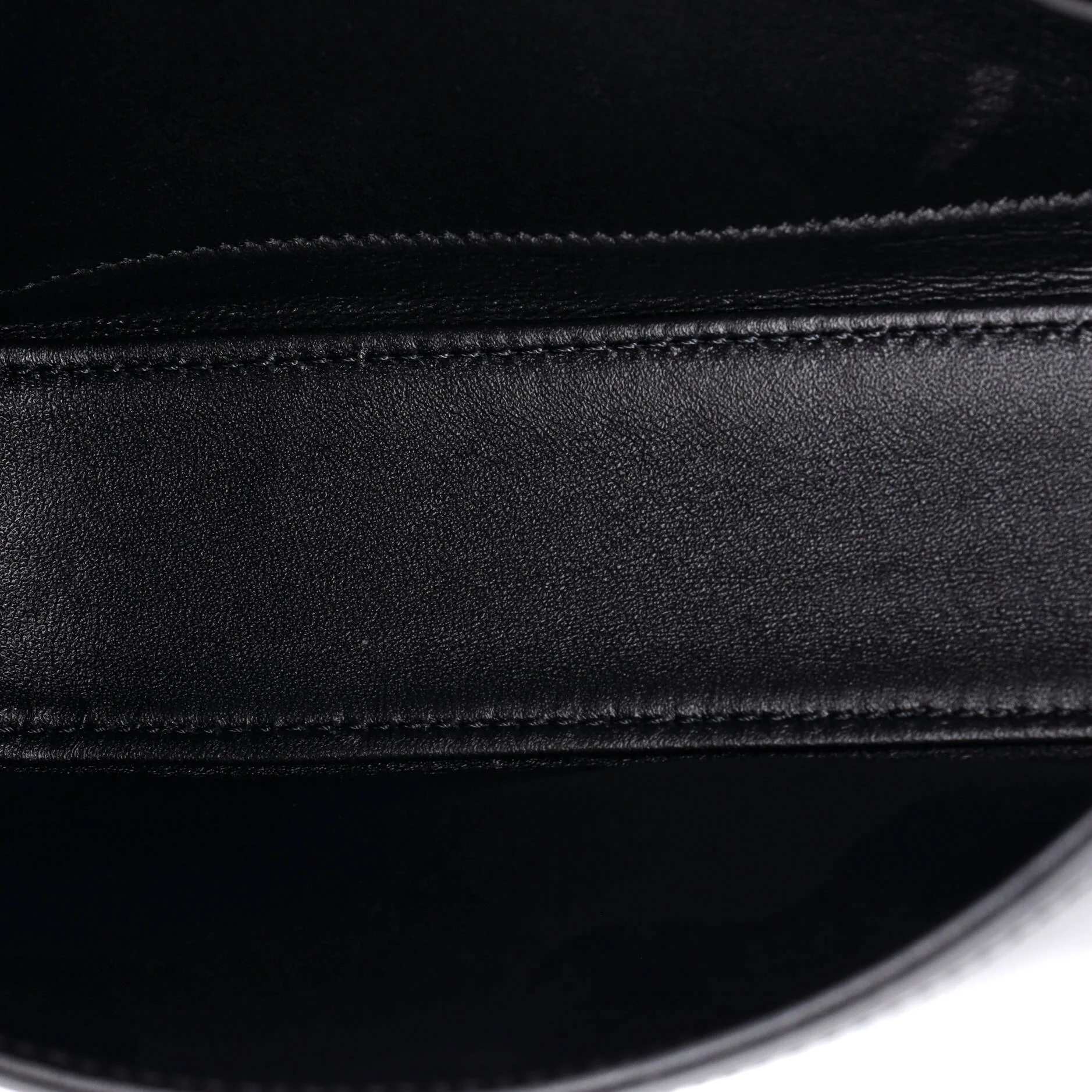 Triomphe Chain Shoulder Bag Leather Small - Image 5