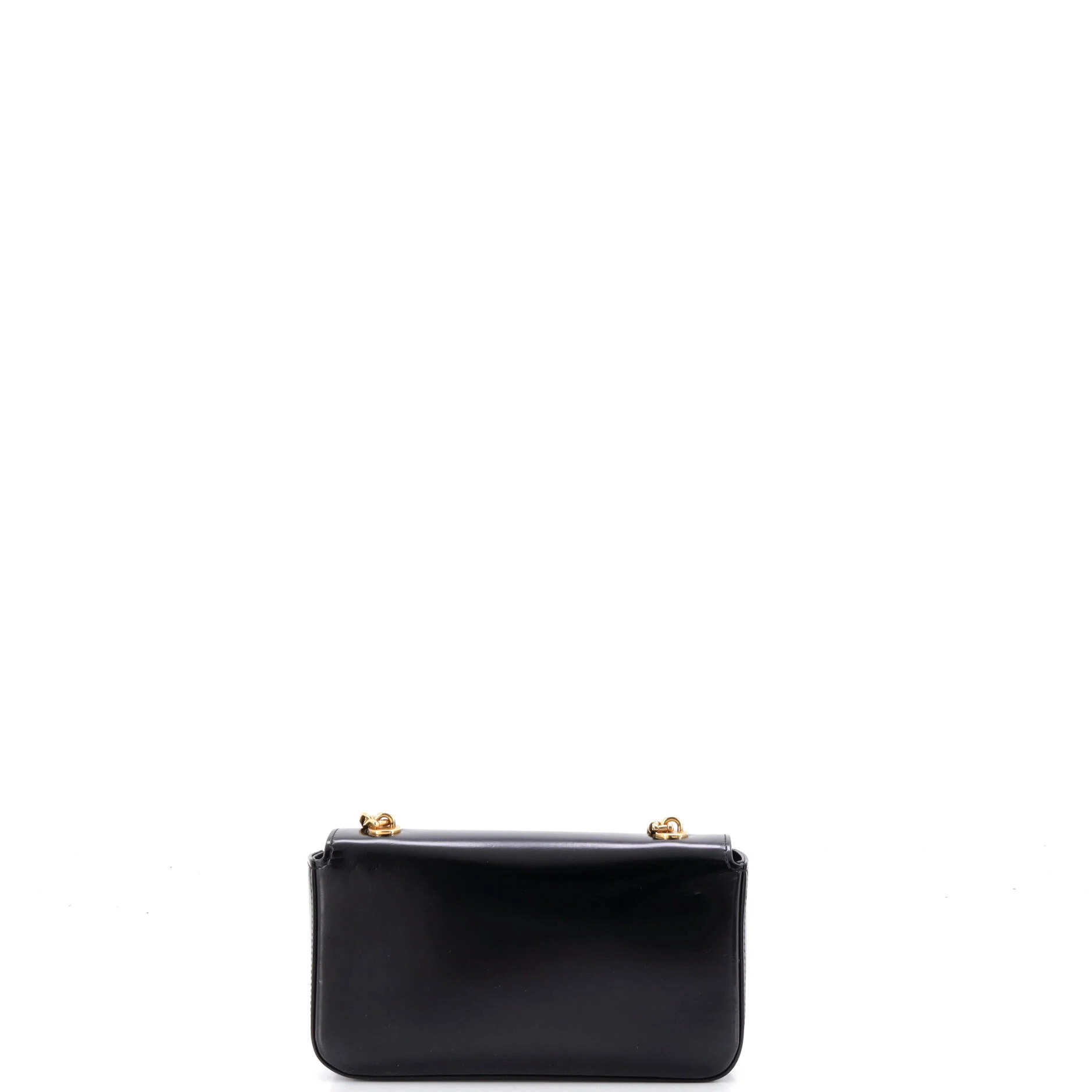 Triomphe Chain Shoulder Bag Leather Small - Image 3
