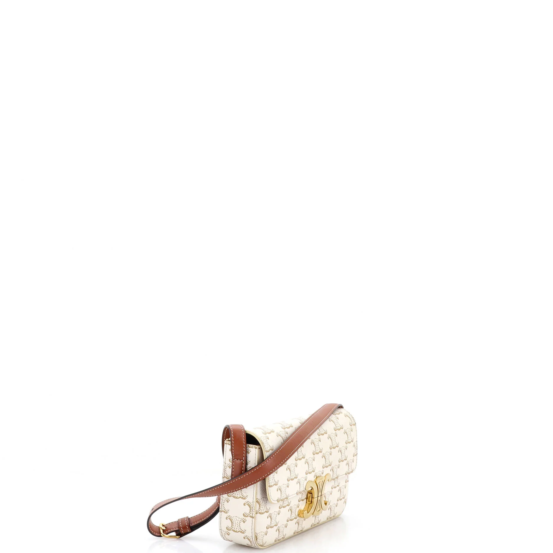 Triomphe East-West Shoulder Bag Triomphe Coated Canvas - Image 2