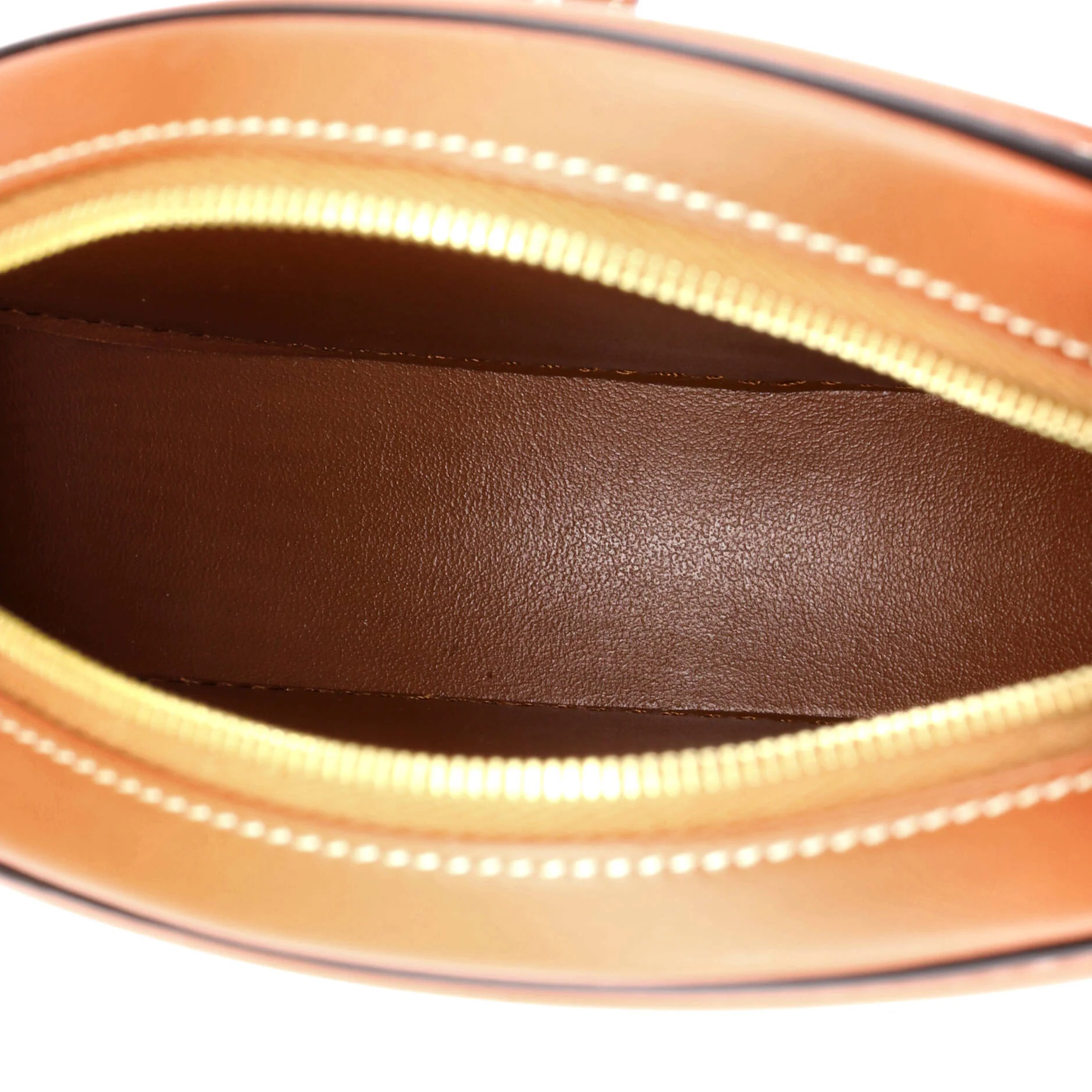 Triomphe Oval Crossbody Bag Canvas and Leather - Image 5