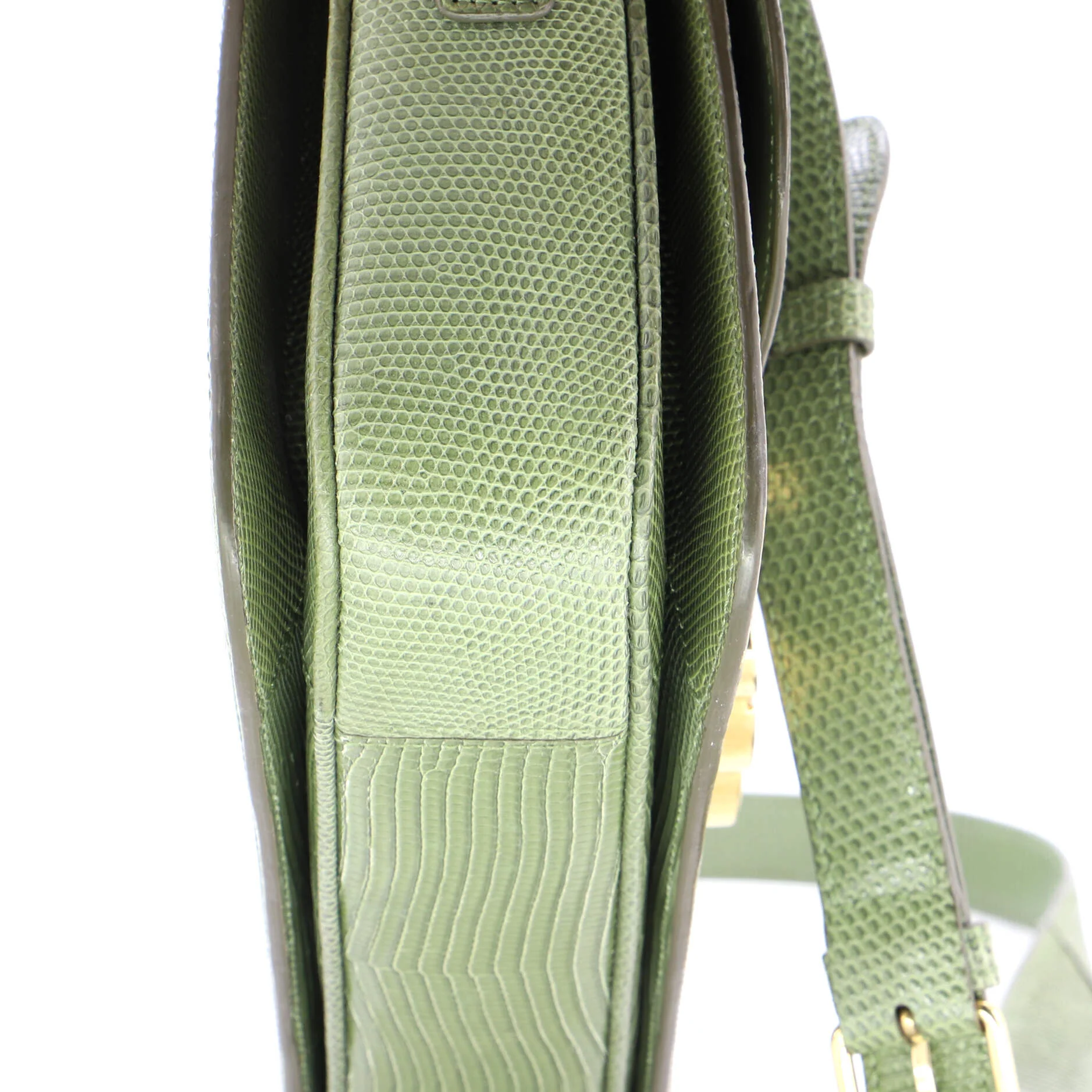 Triomphe Shoulder Bag Lizard Medium - Image 6