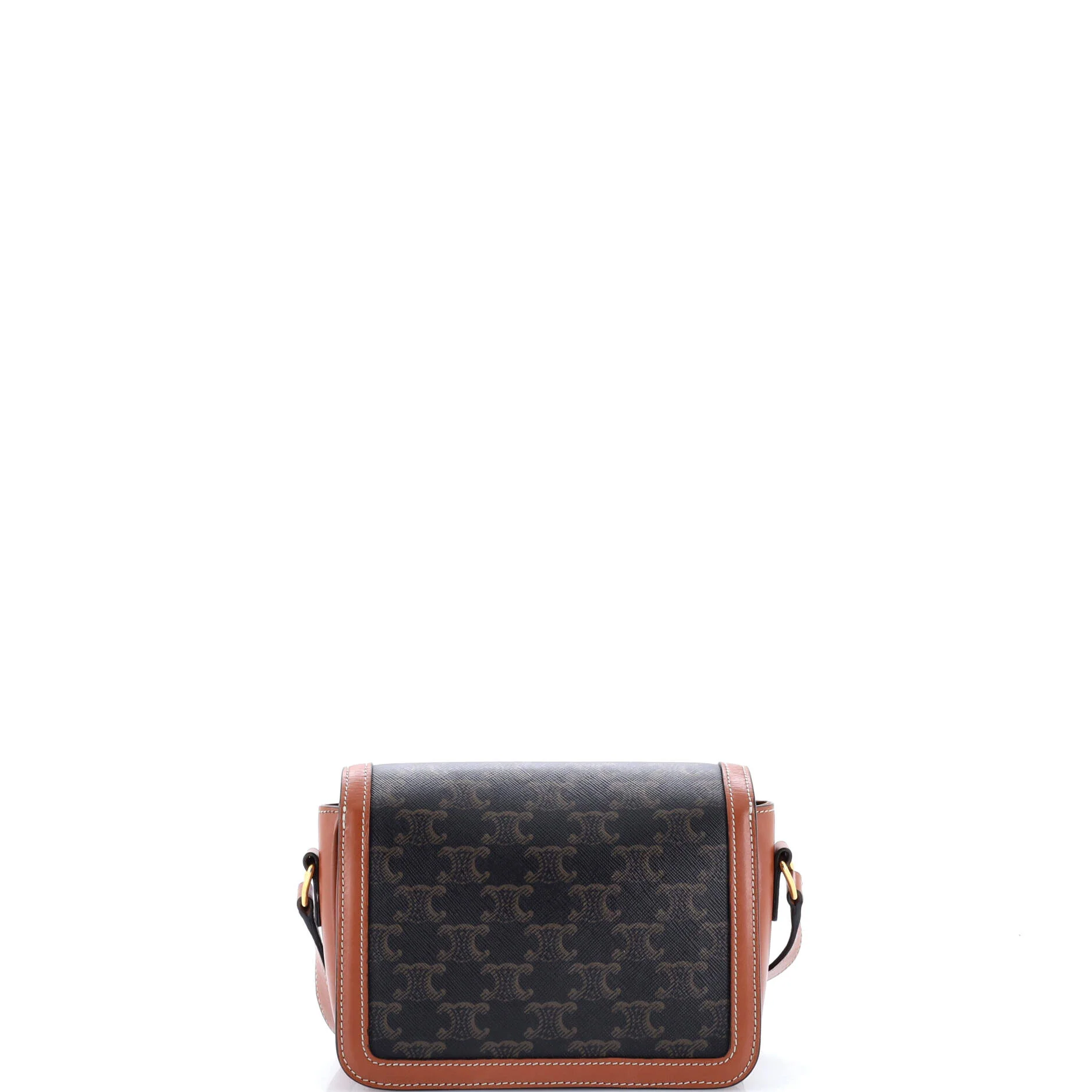 Triomphe Shoulder Bag Triomphe Coated Canvas Teen - Image 3