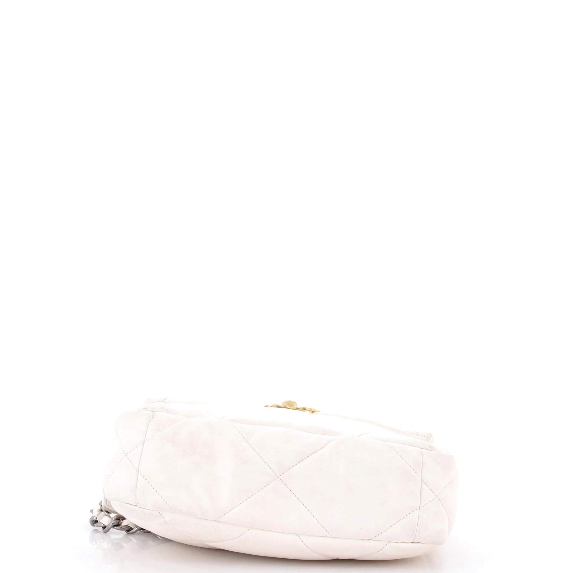 19 Flap Bag Quilted Leather Medium - Image 4