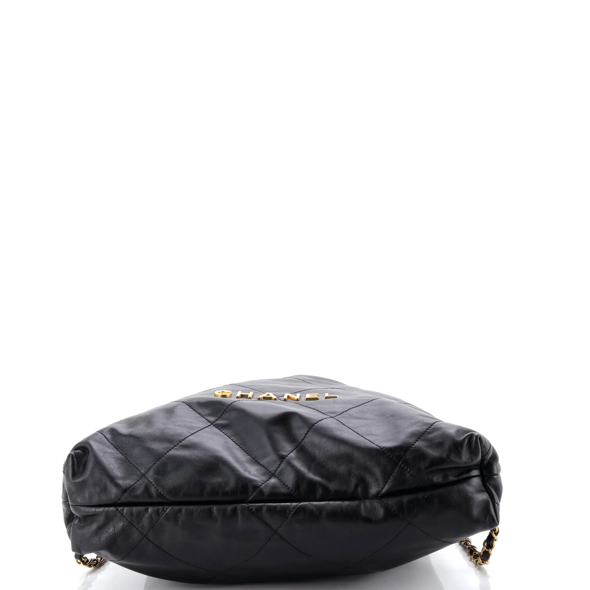 22 Chain Backpack Quilted Calfskin Large - Image 4