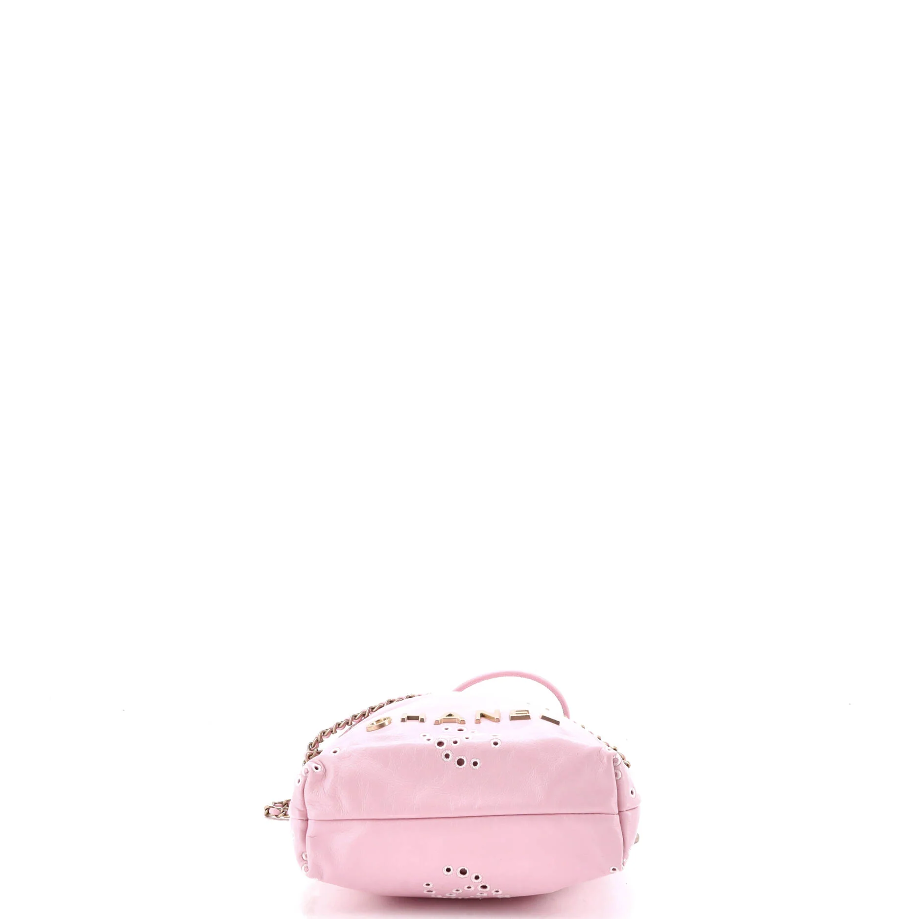 22 Chain Hobo CC Eyelet Embroidered Calfskin Mini - Image 4