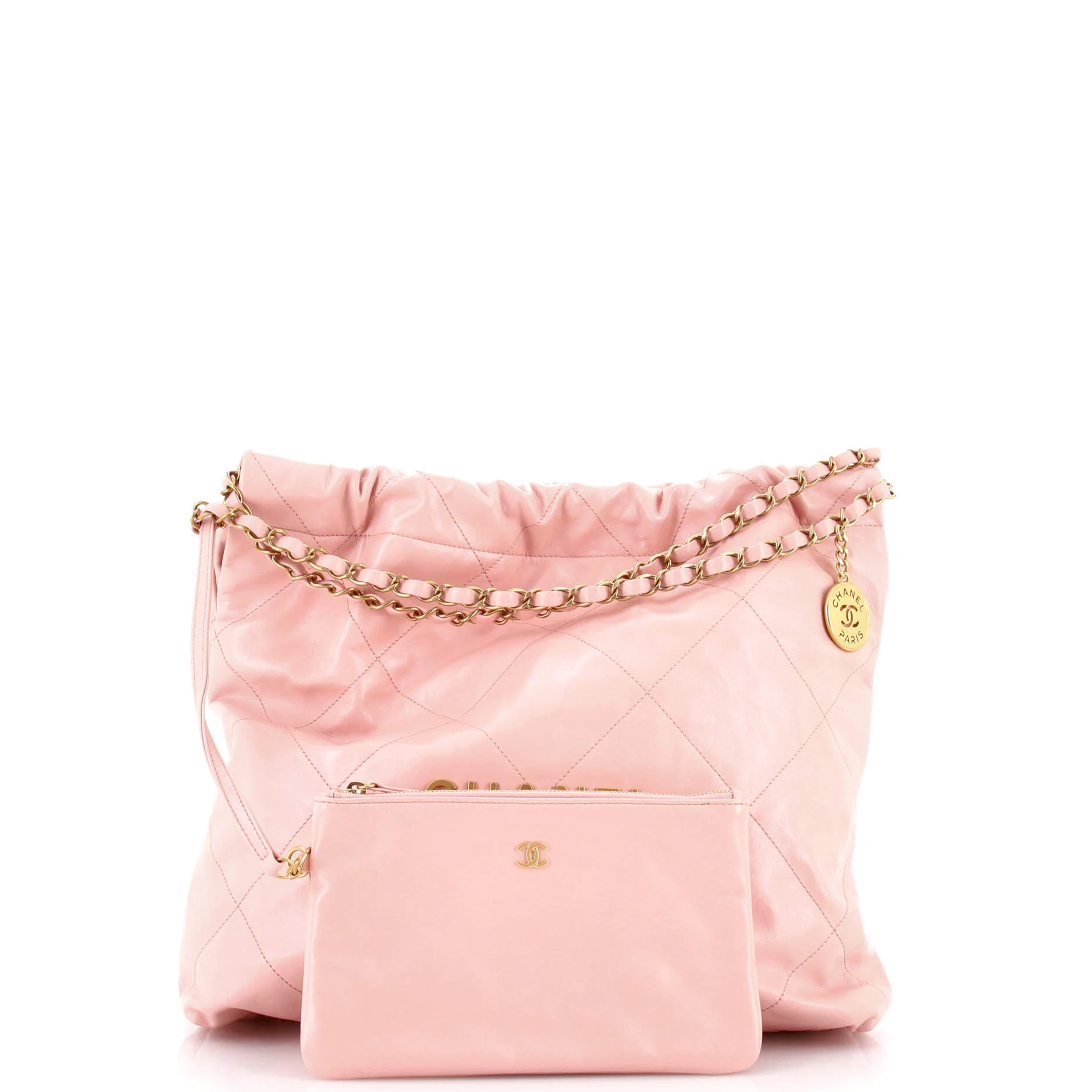 22 Chain Hobo Quilted Calfskin Medium - Image 2