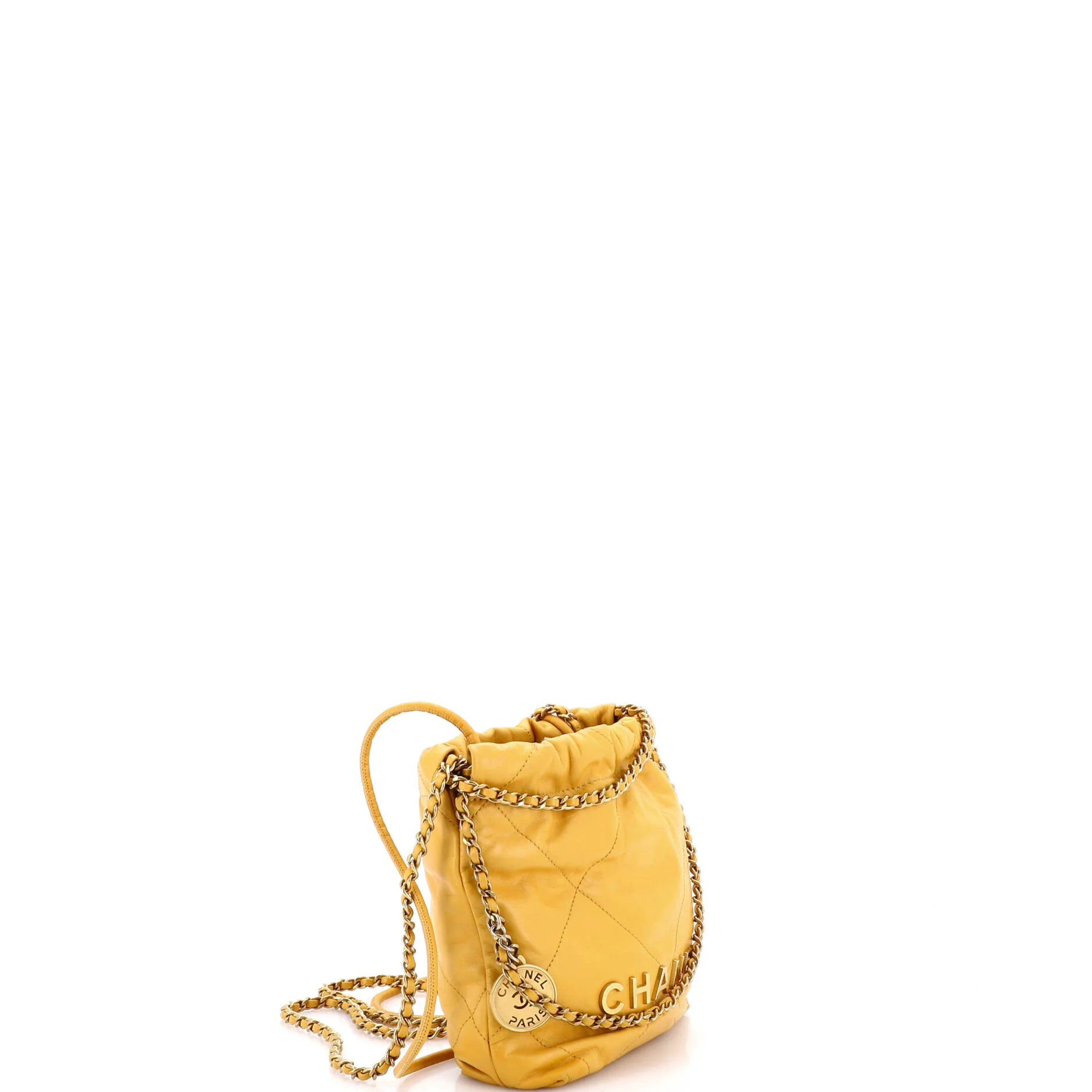 22 Chain Hobo Quilted Calfskin Mini - Image 2