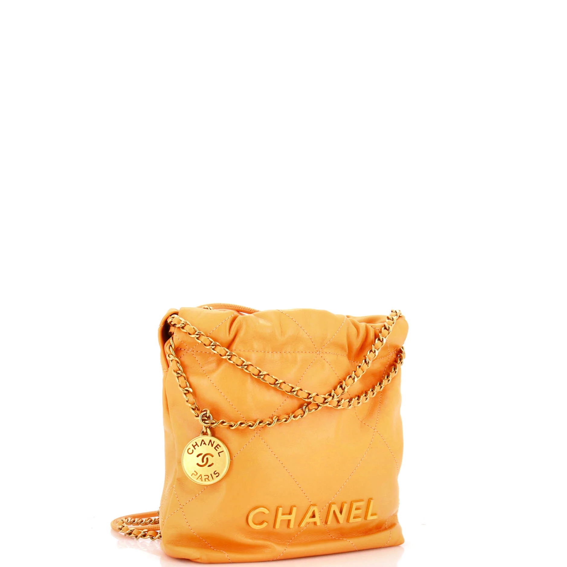 22 Chain Hobo Quilted Calfskin Mini - Image 2