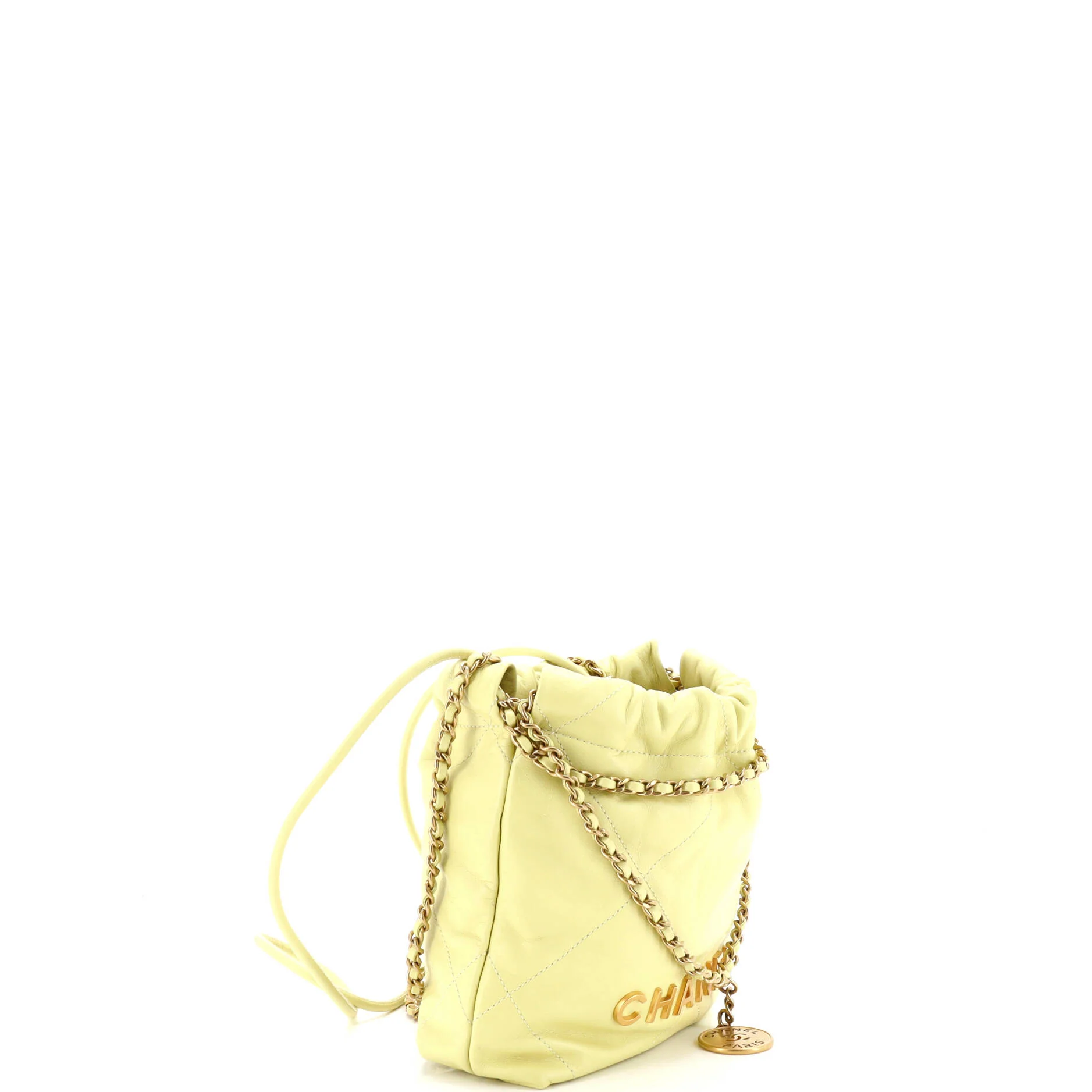 22 Chain Hobo Quilted Calfskin Mini - Image 2