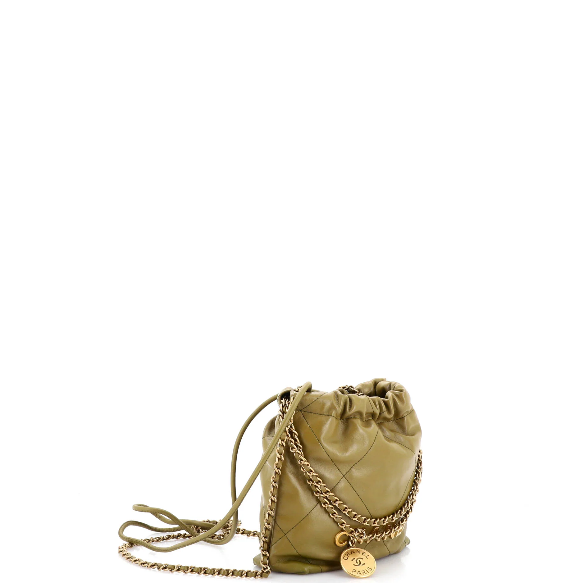 22 Chain Hobo Quilted Calfskin Mini - Image 2