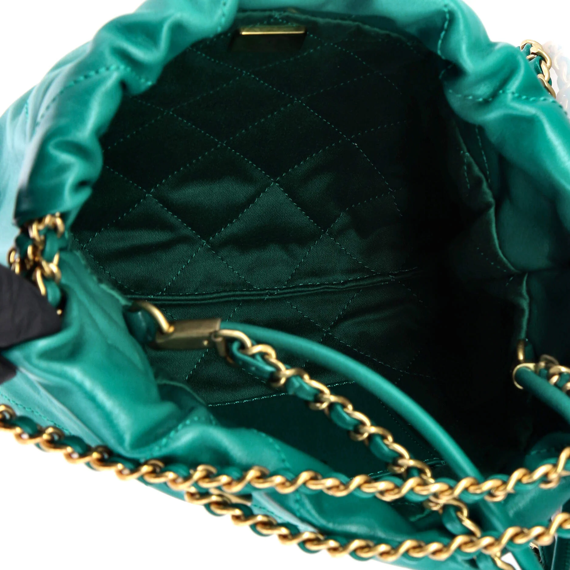 22 Chain Hobo Quilted Calfskin Mini - Image 5