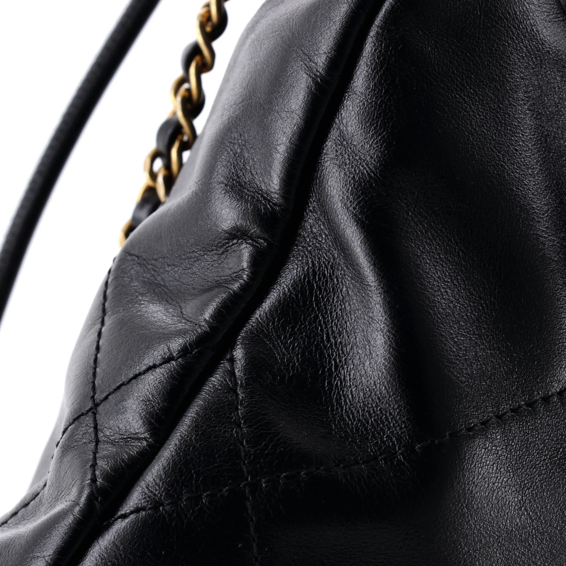 22 Chain Hobo Quilted Calfskin Mini - Image 6
