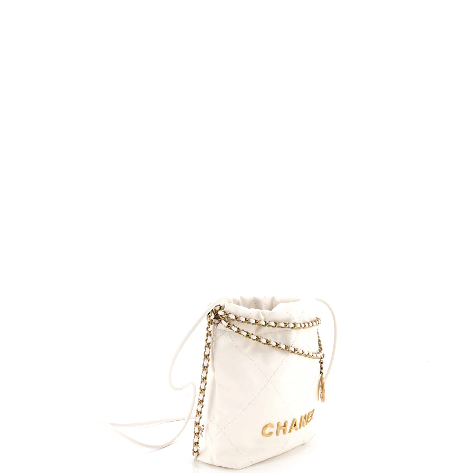 22 Chain Hobo Quilted Calfskin Mini - Image 2