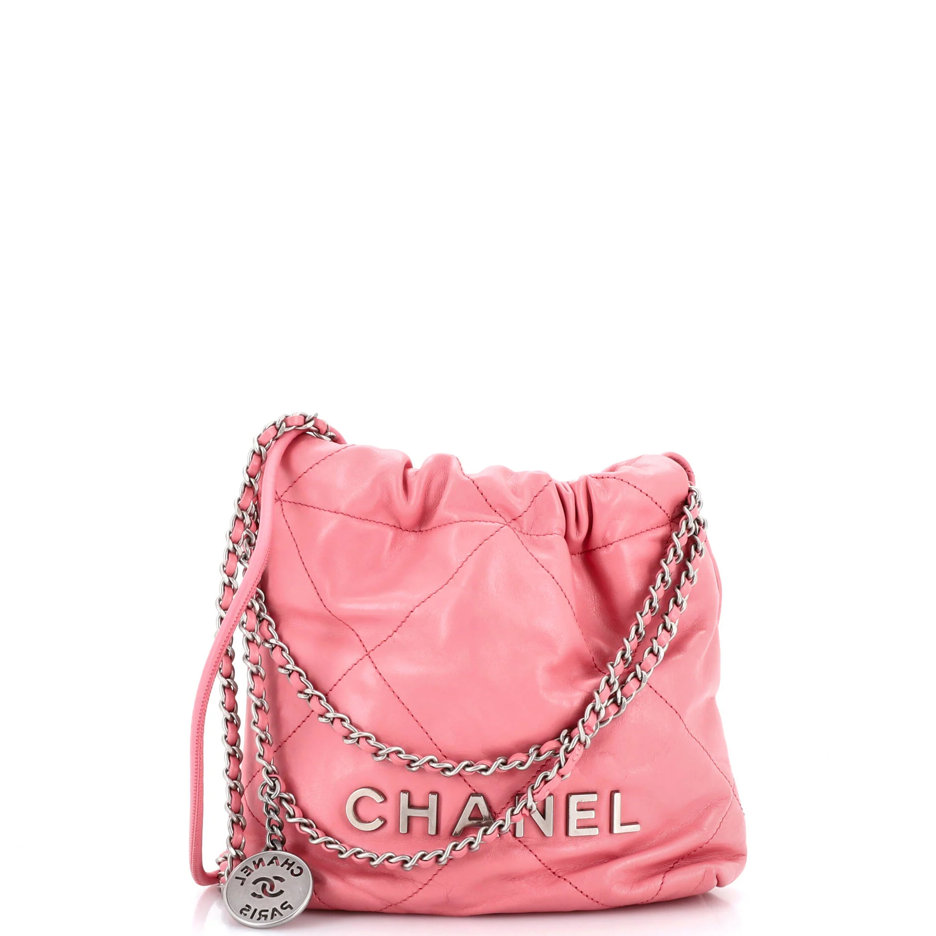 22 Chain Hobo Quilted Calfskin Mini