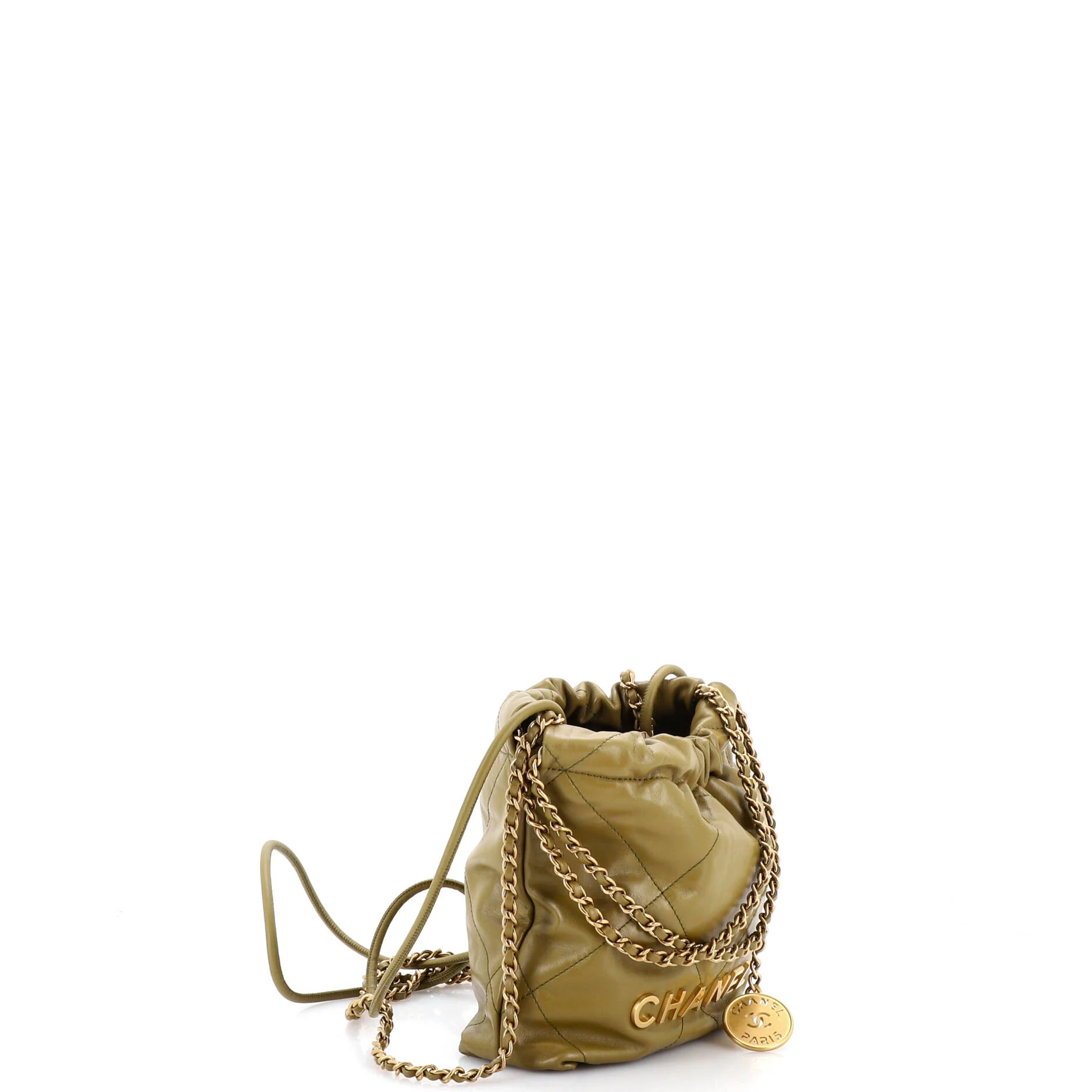 22 Chain Hobo Quilted Calfskin Mini - Image 2