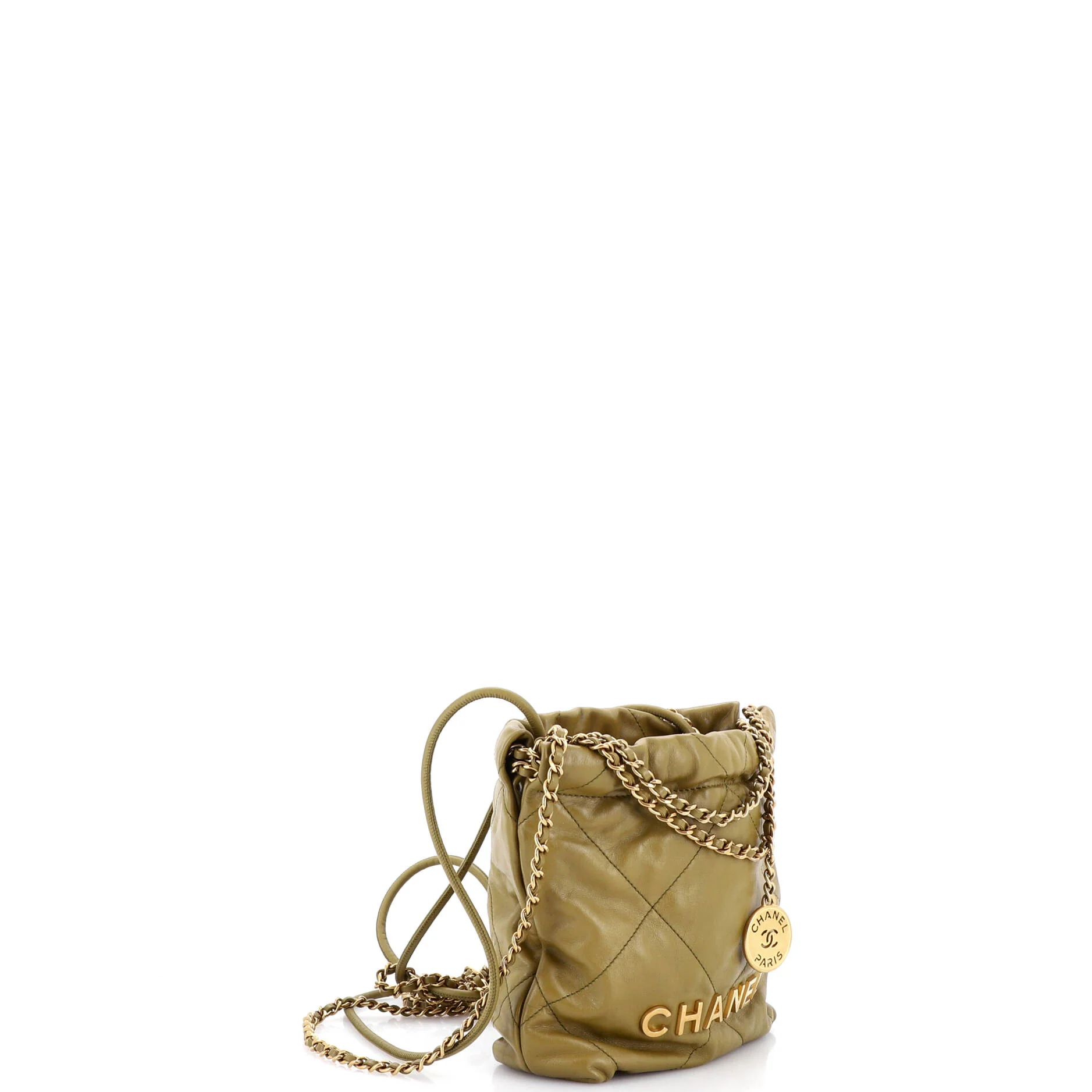22 Chain Hobo Quilted Calfskin Mini - Image 2