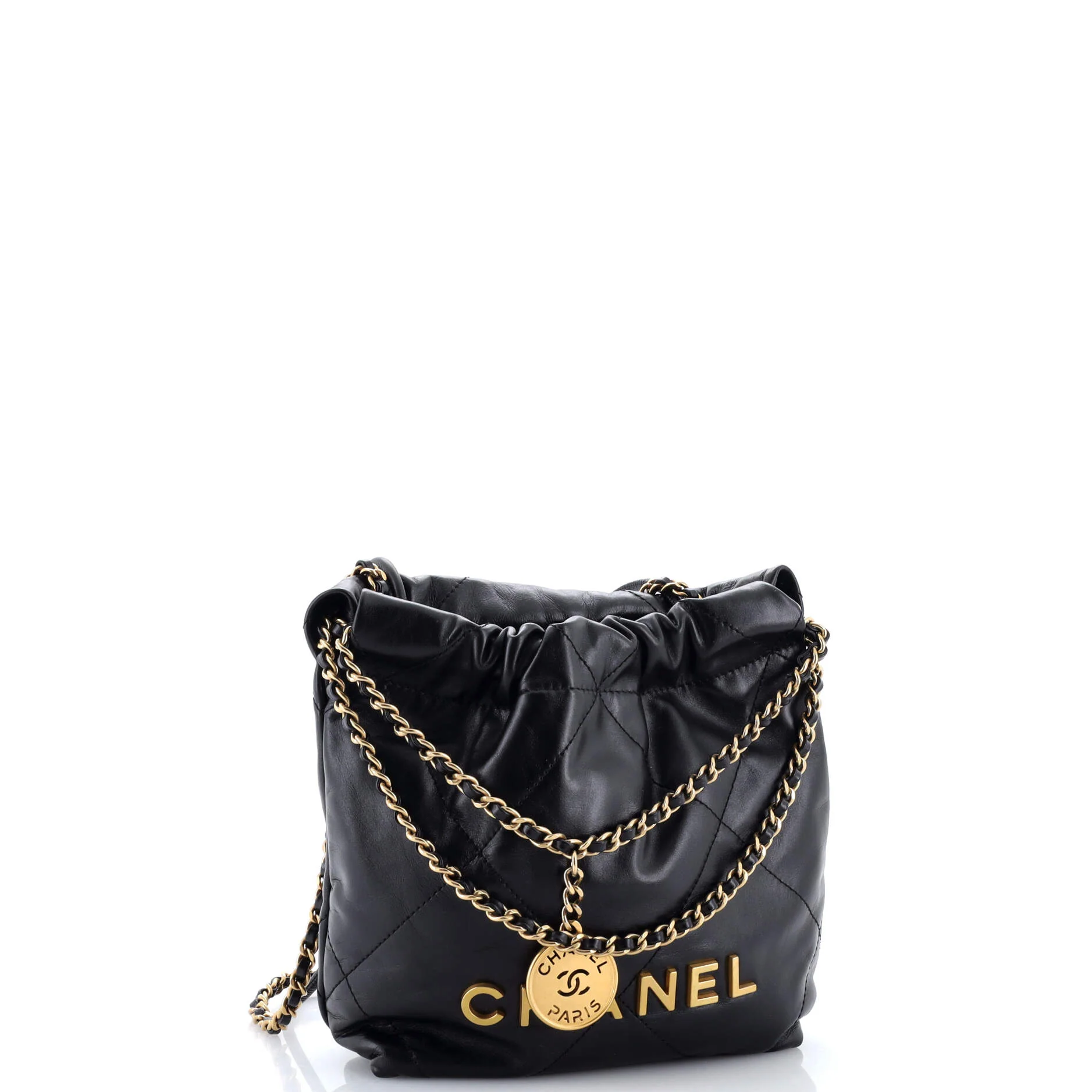 22 Chain Hobo Quilted Calfskin Mini - Image 2